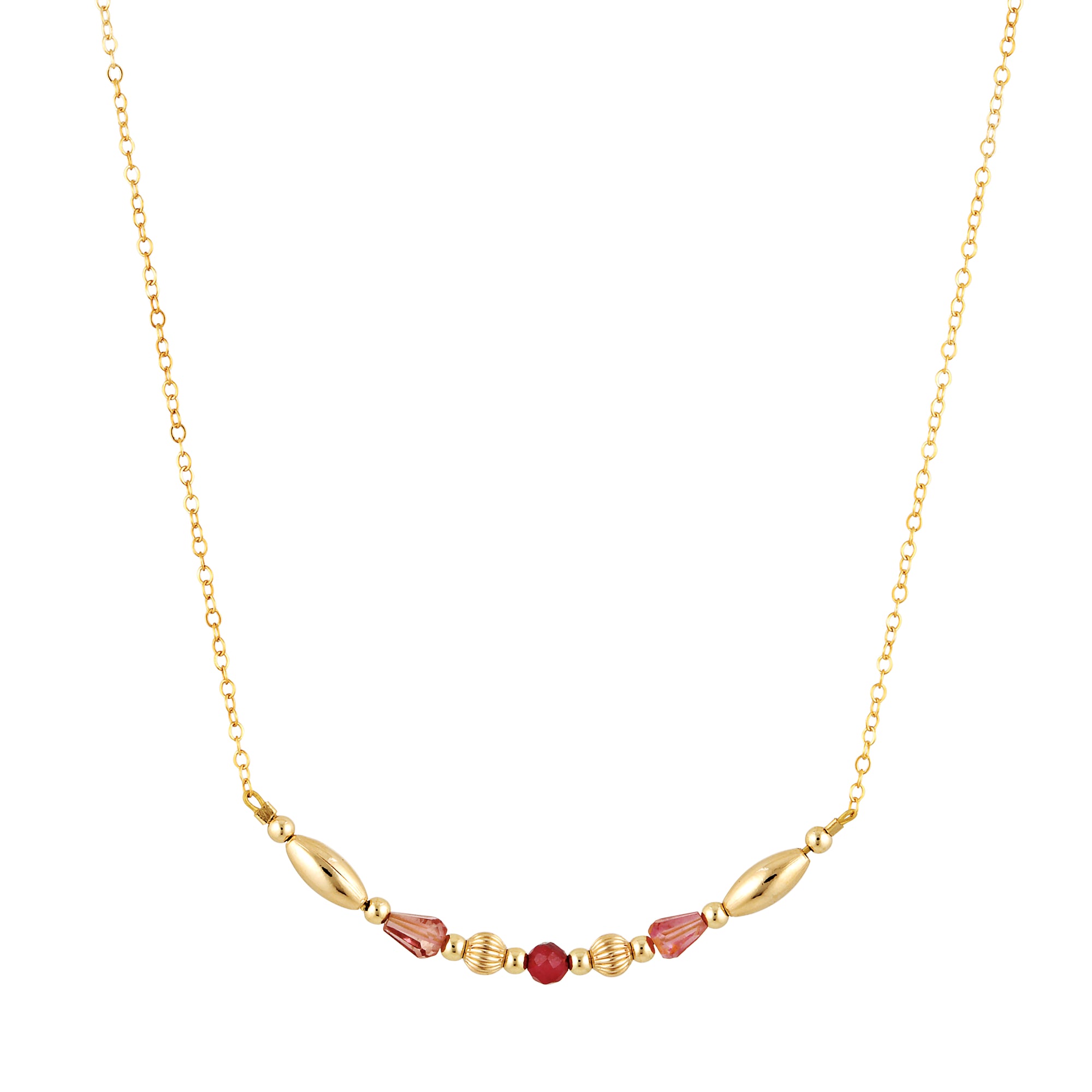 Milena Necklace Pink Tourmaline
