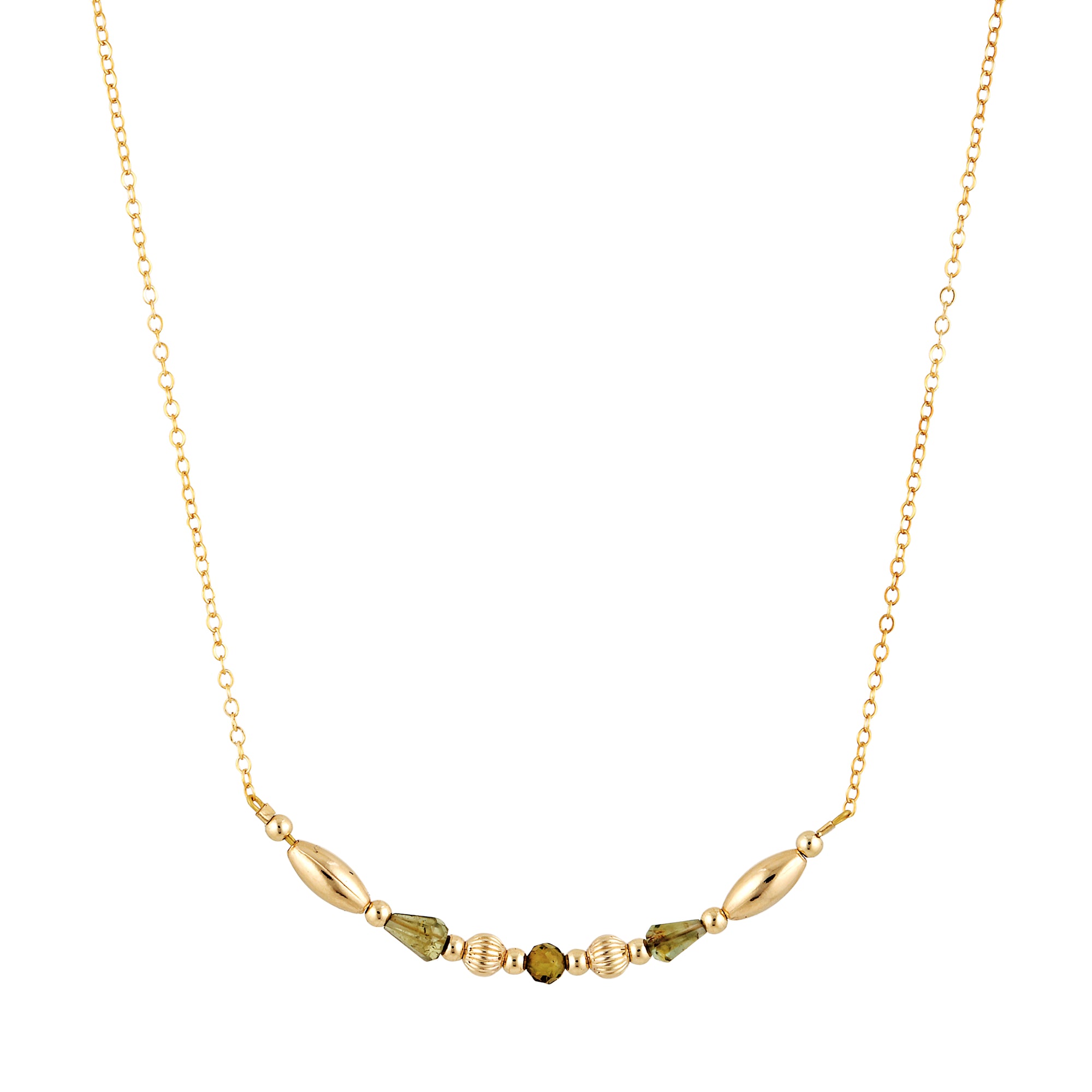 Milena Necklace Green Tourmaline