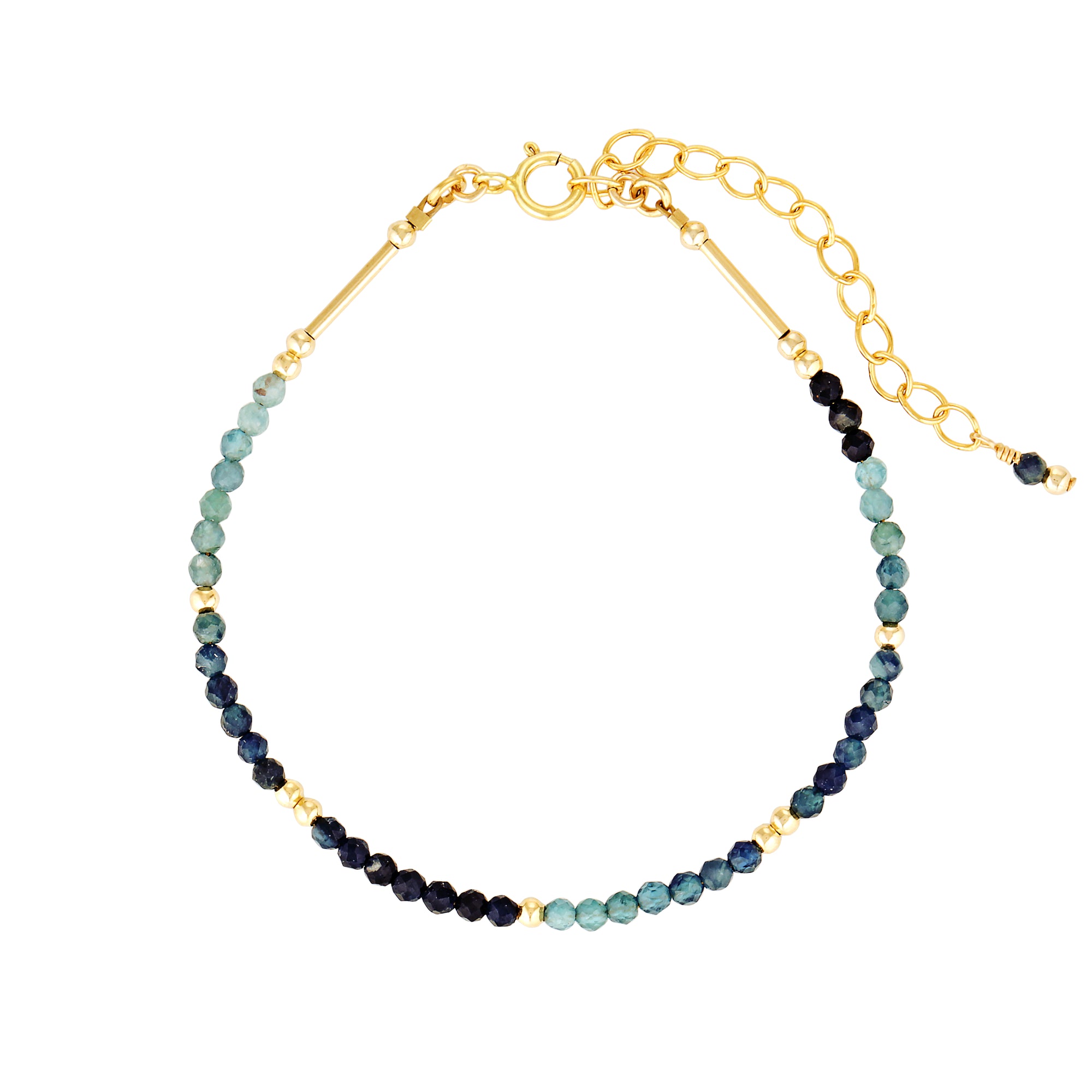 Sierra Bracelet Teal Tourmaline