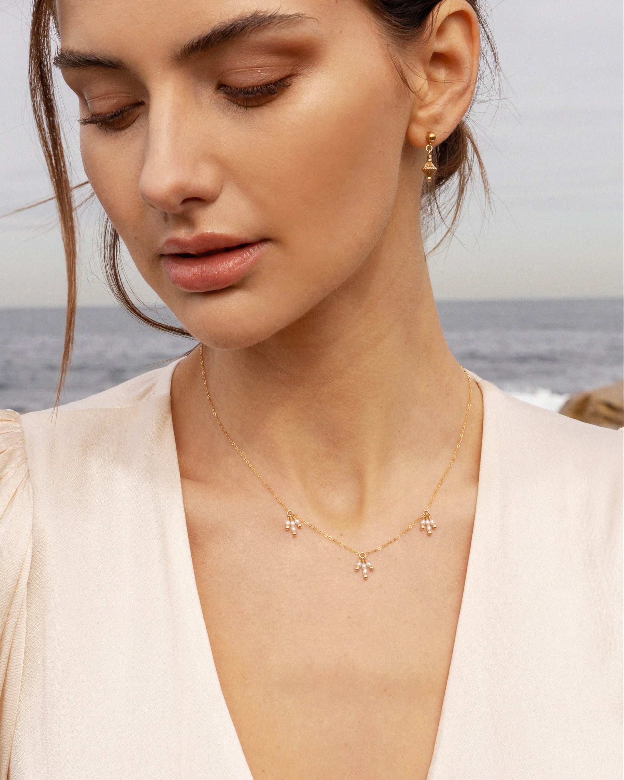 Joya Necklace Pearl