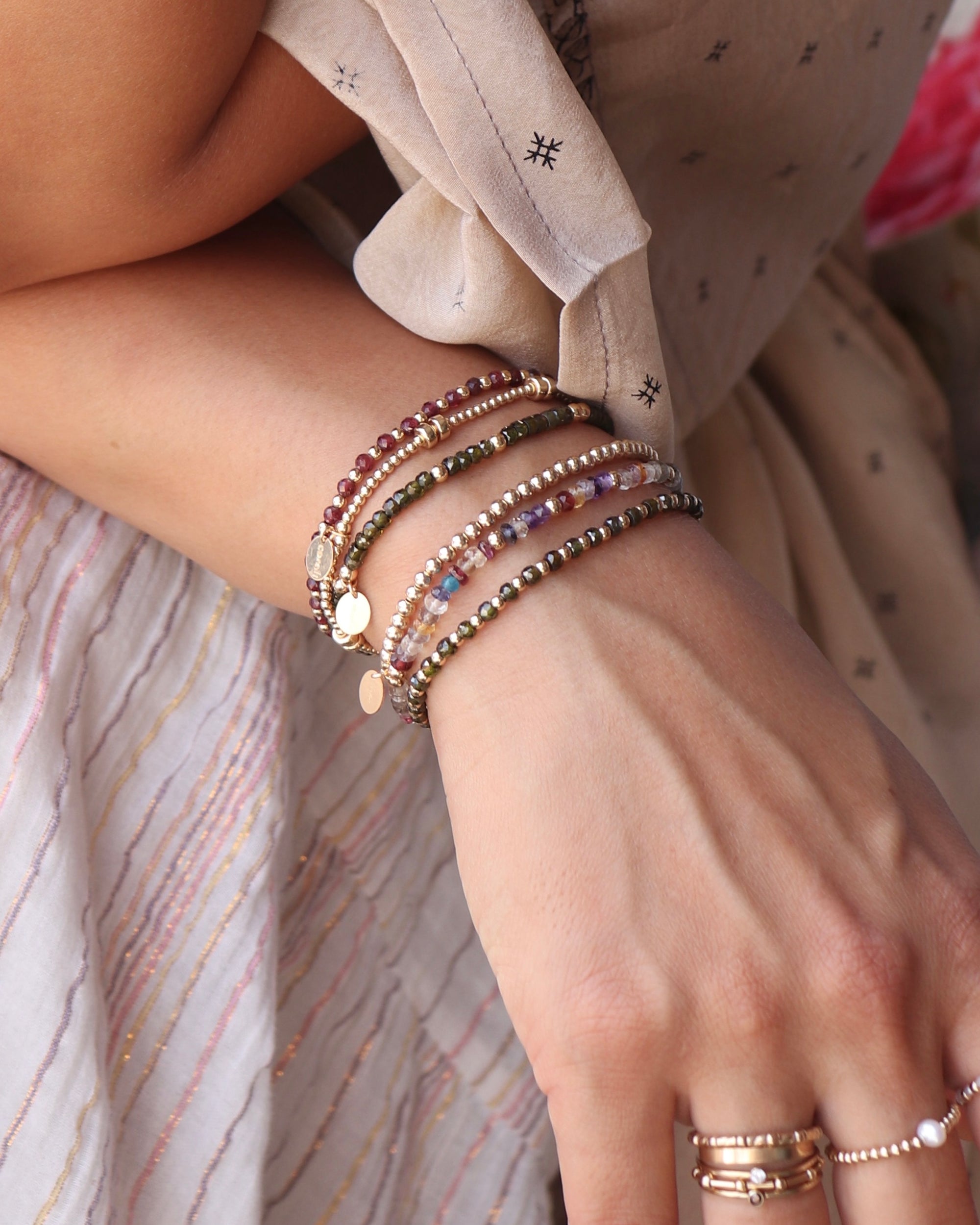 Scarlet Bracelet Garnet
