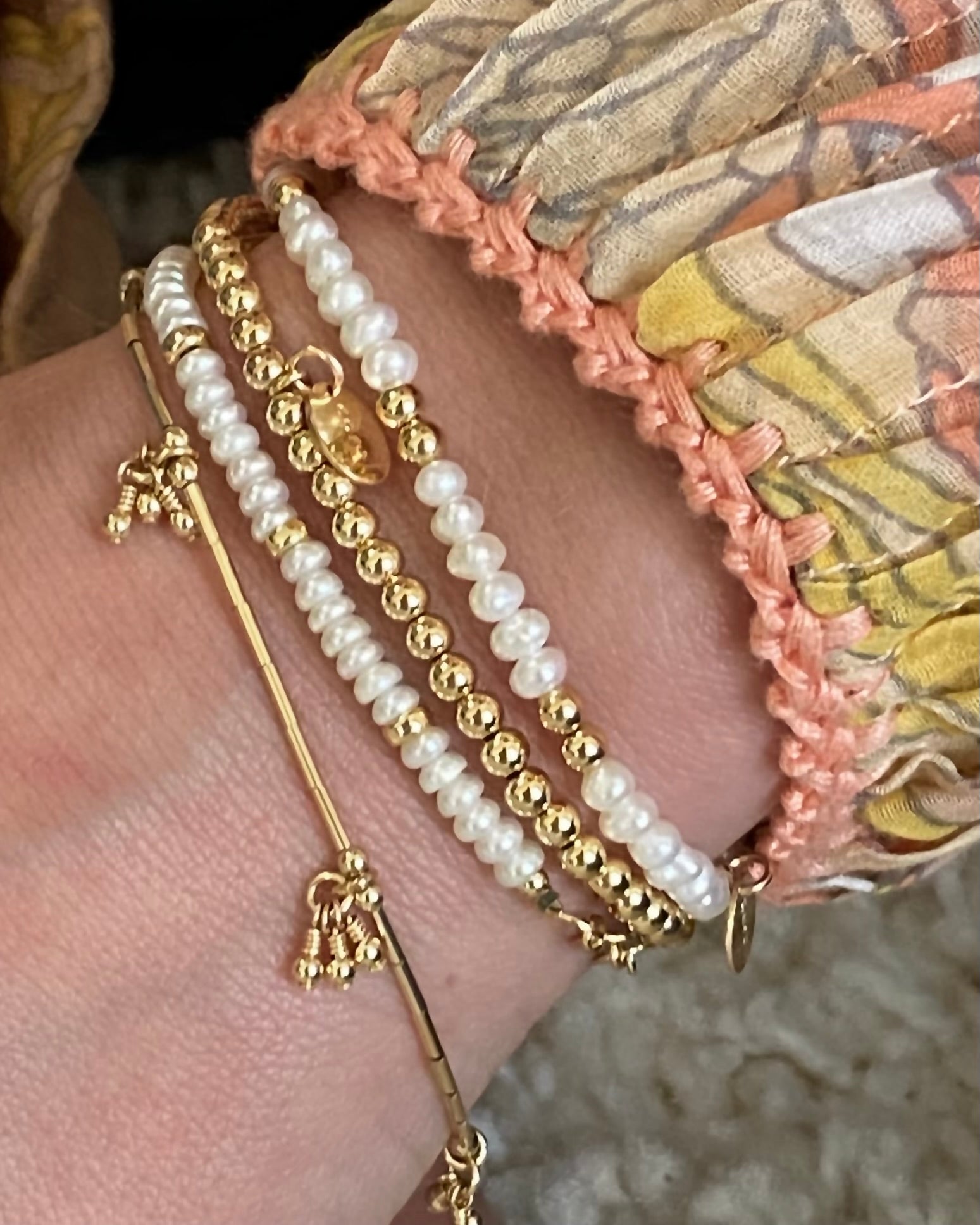 Parker Bracelet Pearl