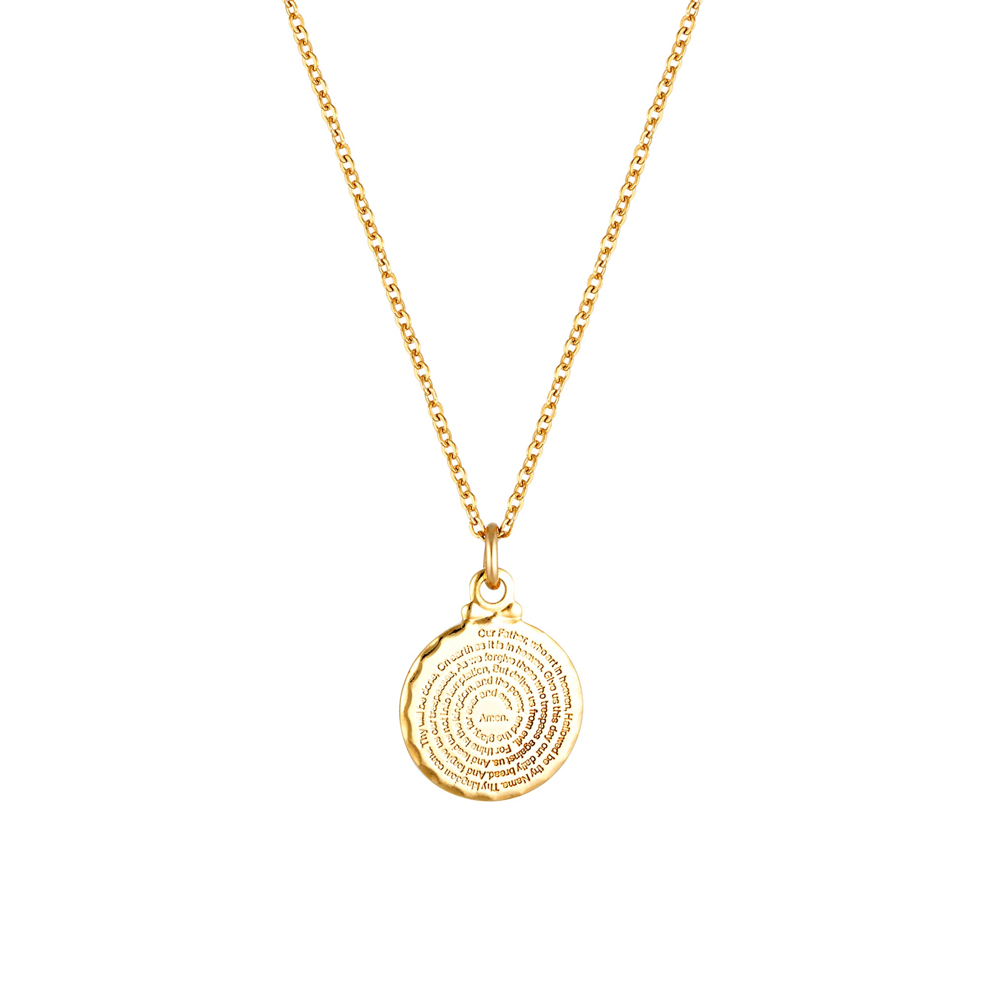 Lord's Prayer Necklace