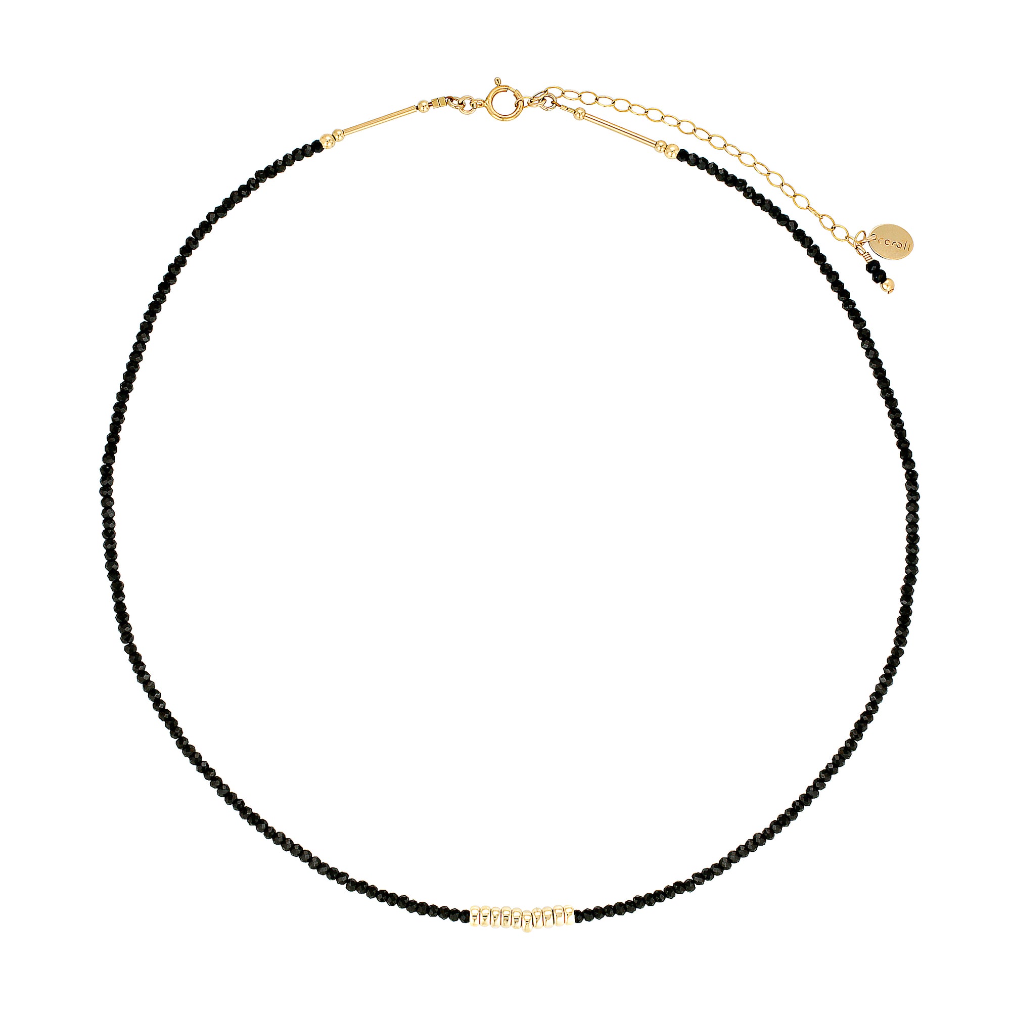 Tosca Necklace Black Spinel
