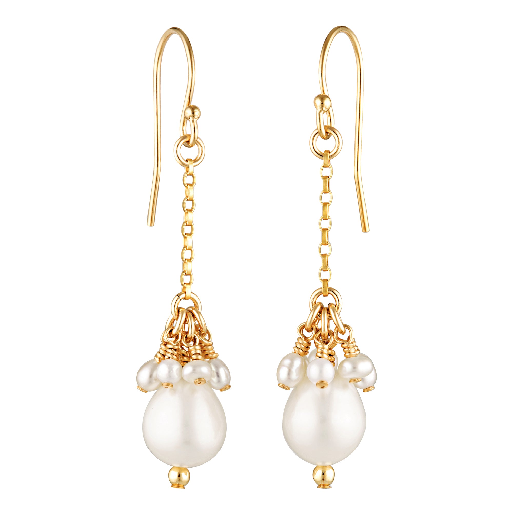 Tropea Earrings Pearl