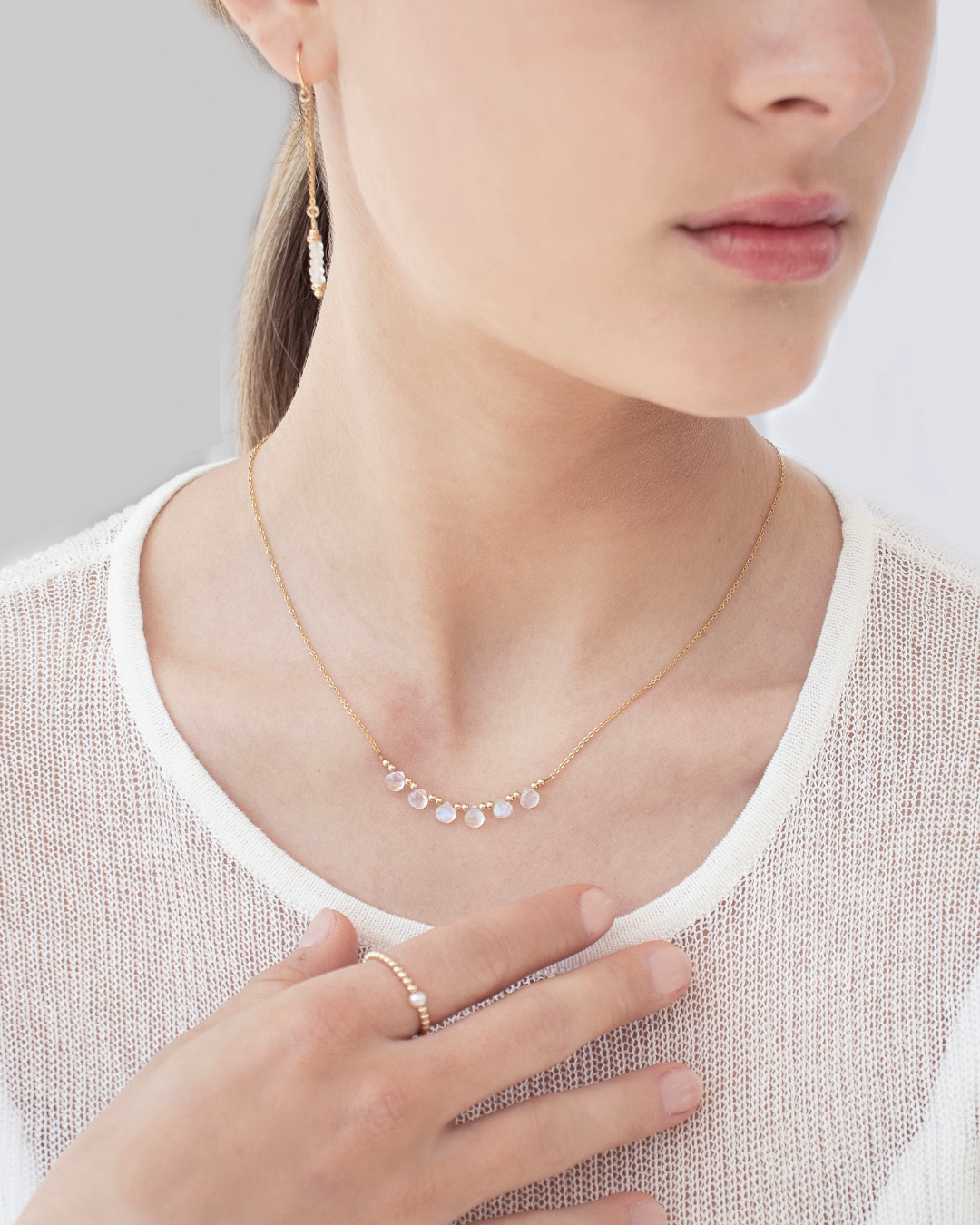Caprice Necklace Moonstone
