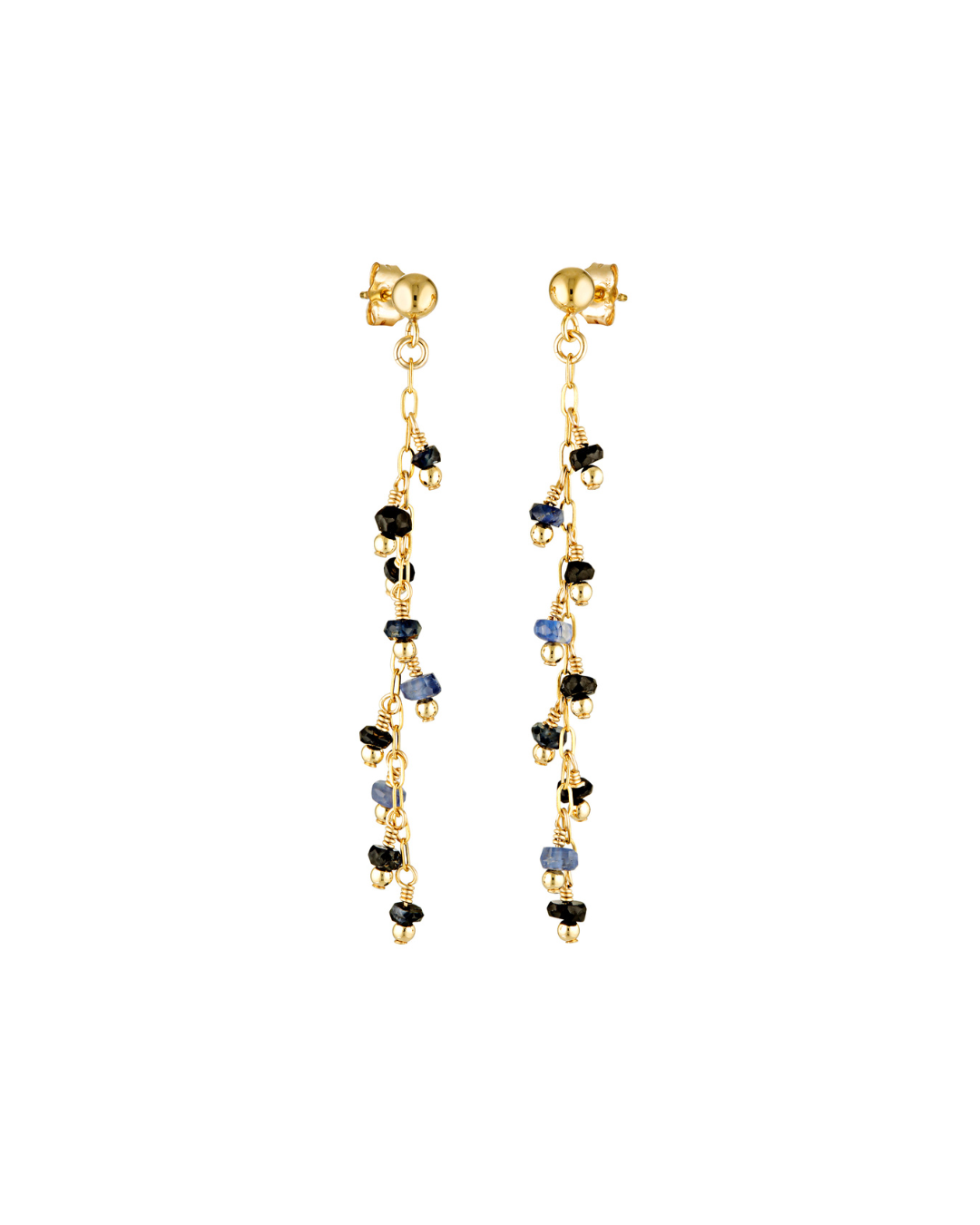 Cascade Earrings Sapphire