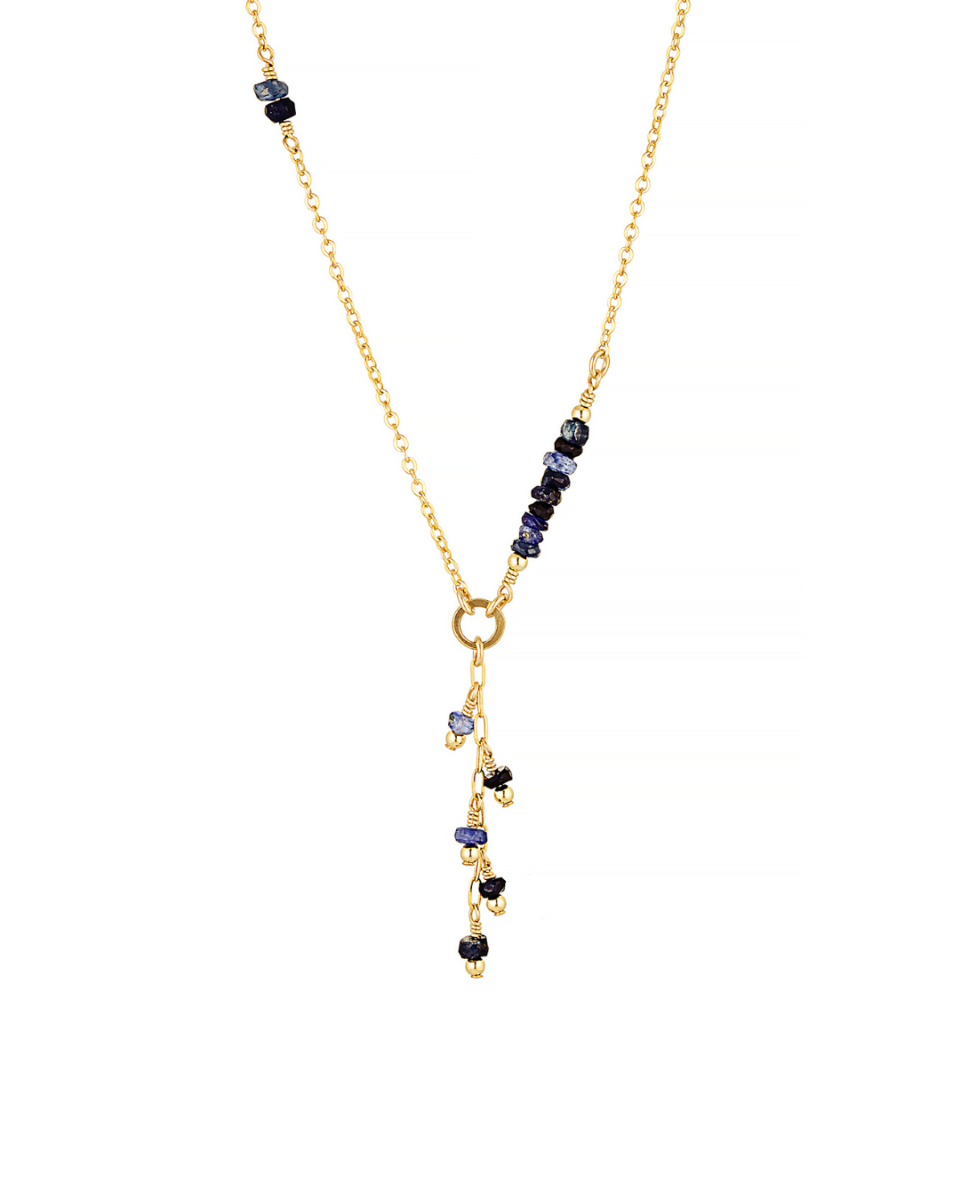 Cascade Necklace Sapphire