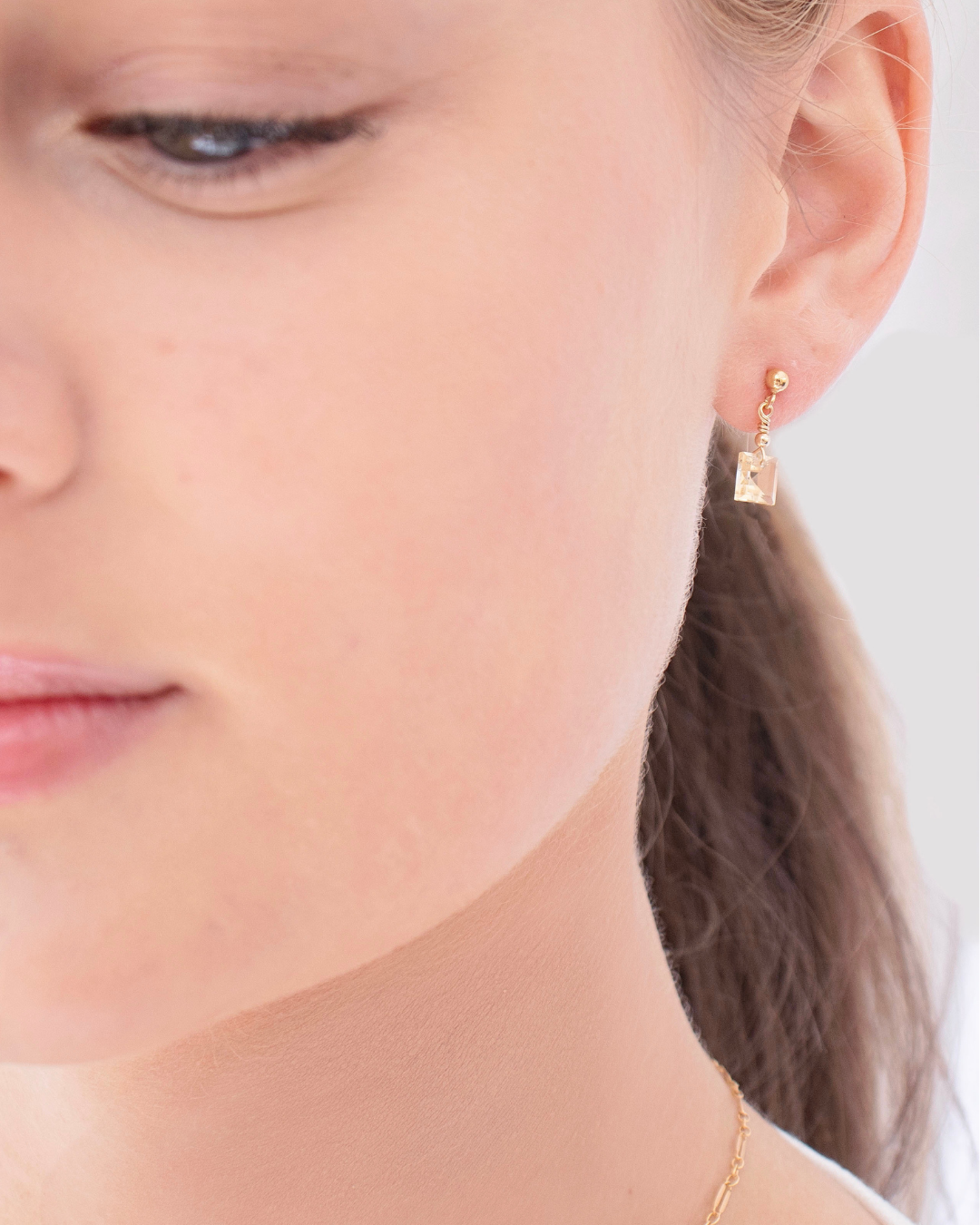 Sitre Earrings Citrine
