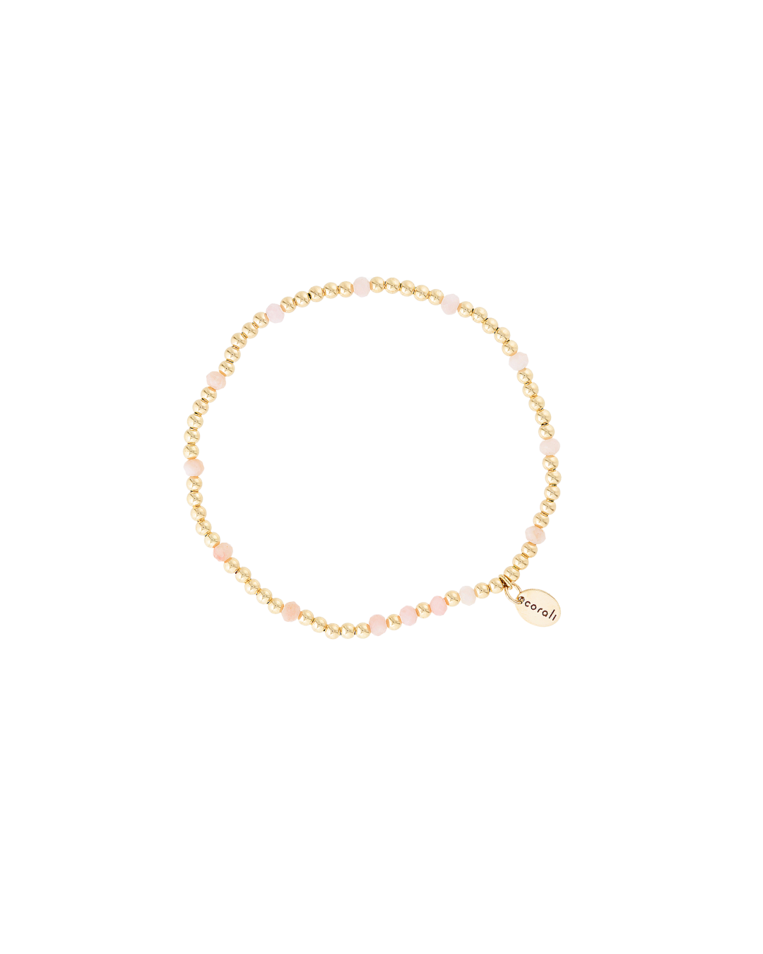 Darci Bracelet Pink Peruvian Opal