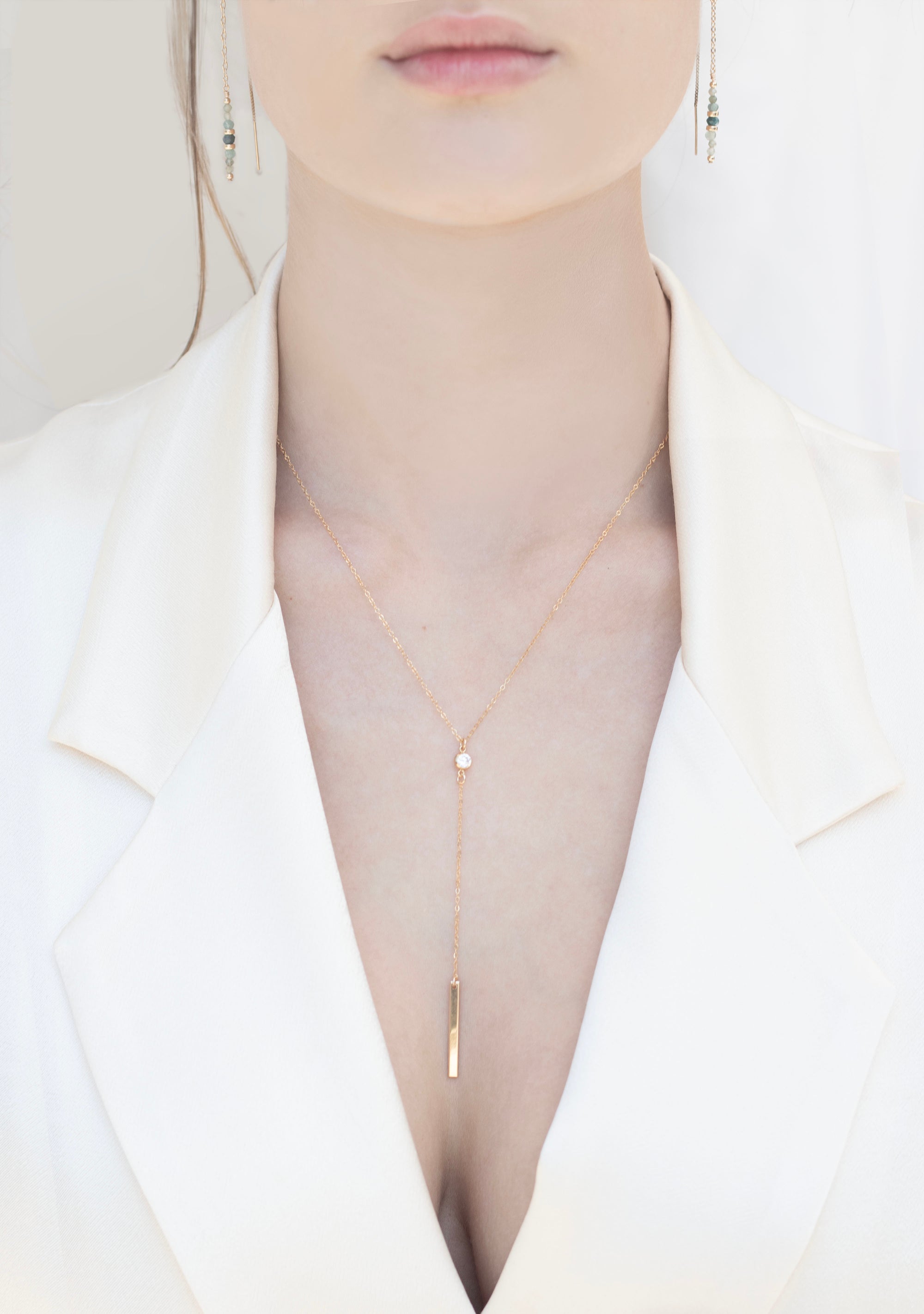 Emaline Necklace Cubic Zirconia