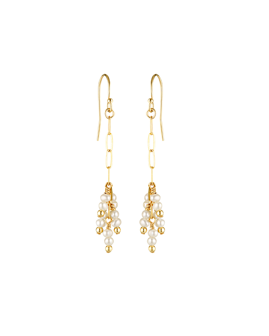 Grappa Earrings Pearl