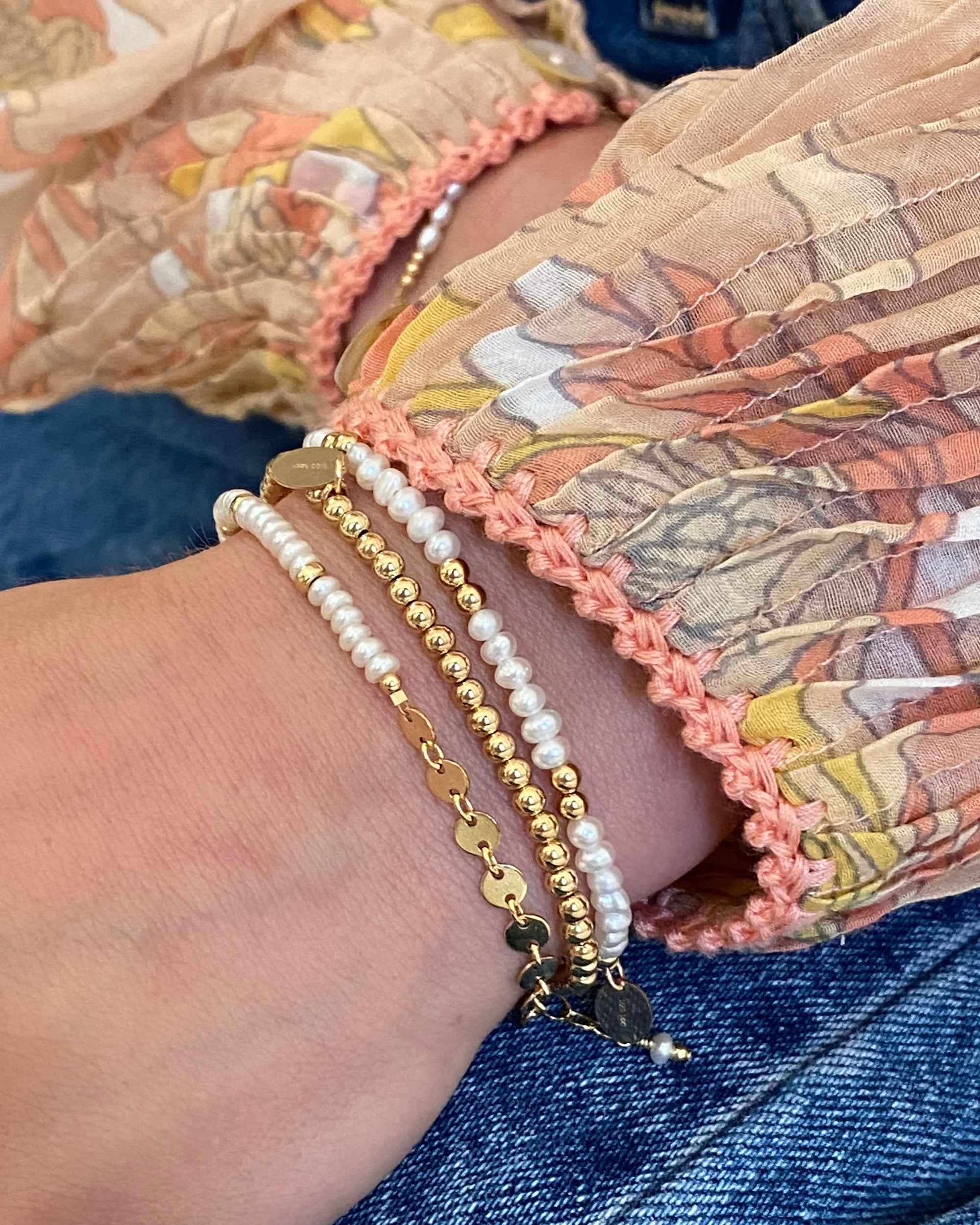 Parker Bracelet Pearl