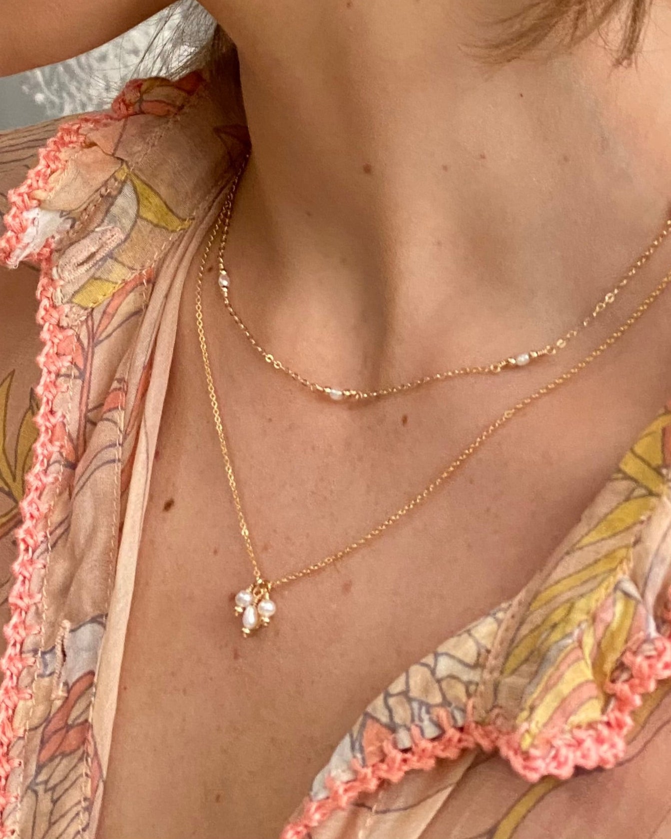 Liv Necklace Pearl