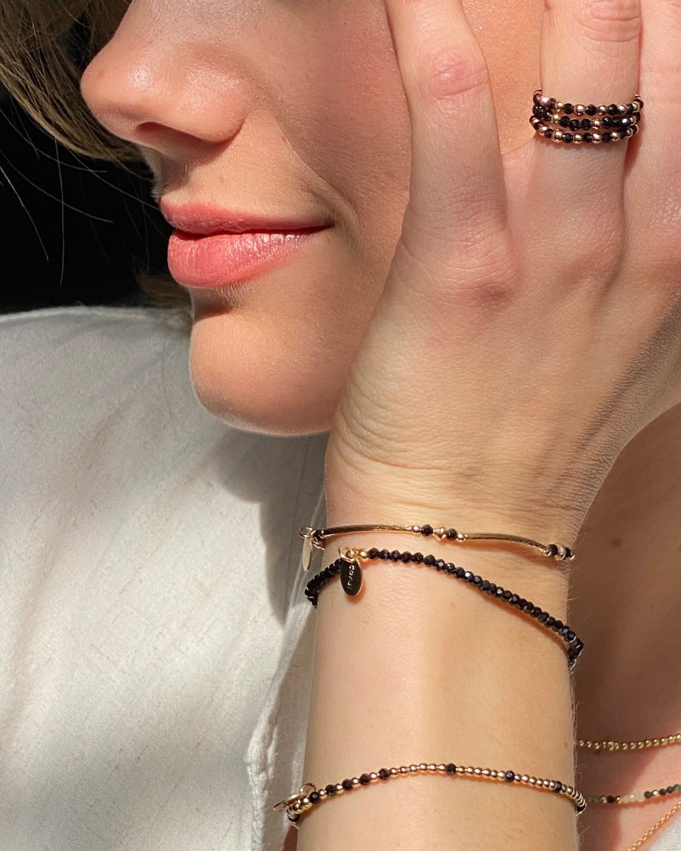 Taylor Ring Black Spinel