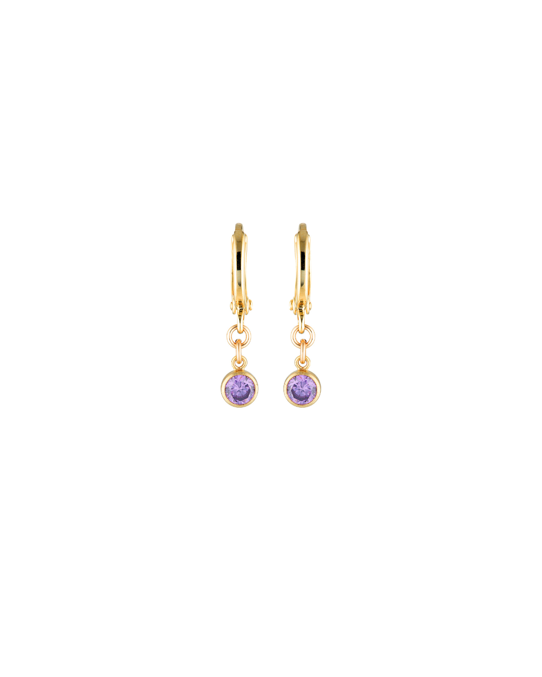 Mia Earrings Amethyst