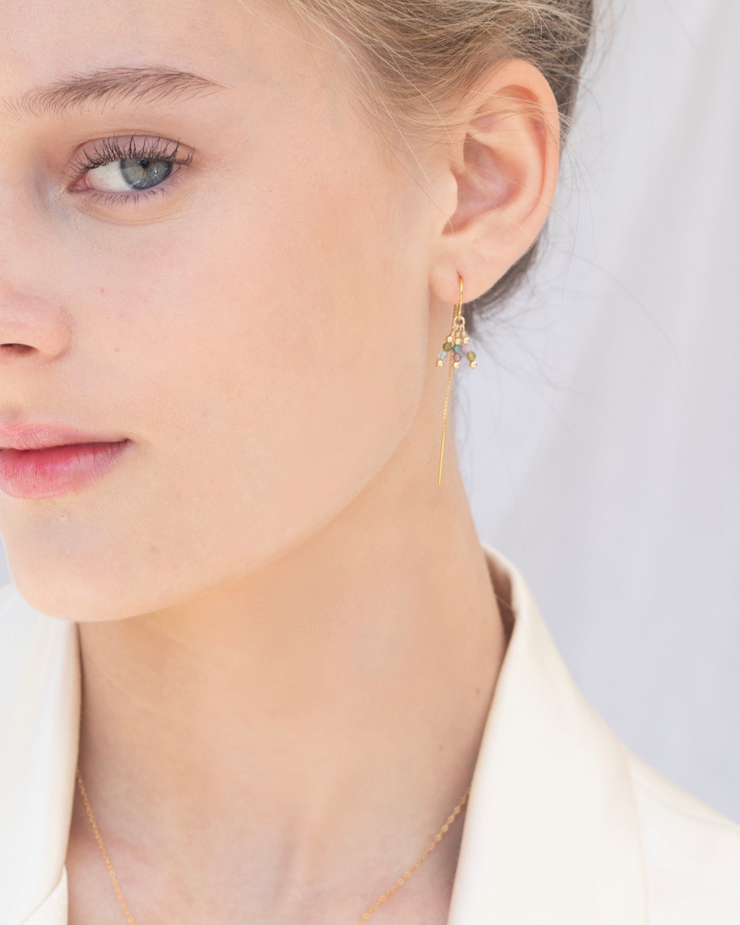 Rima Earrings Tourmaline