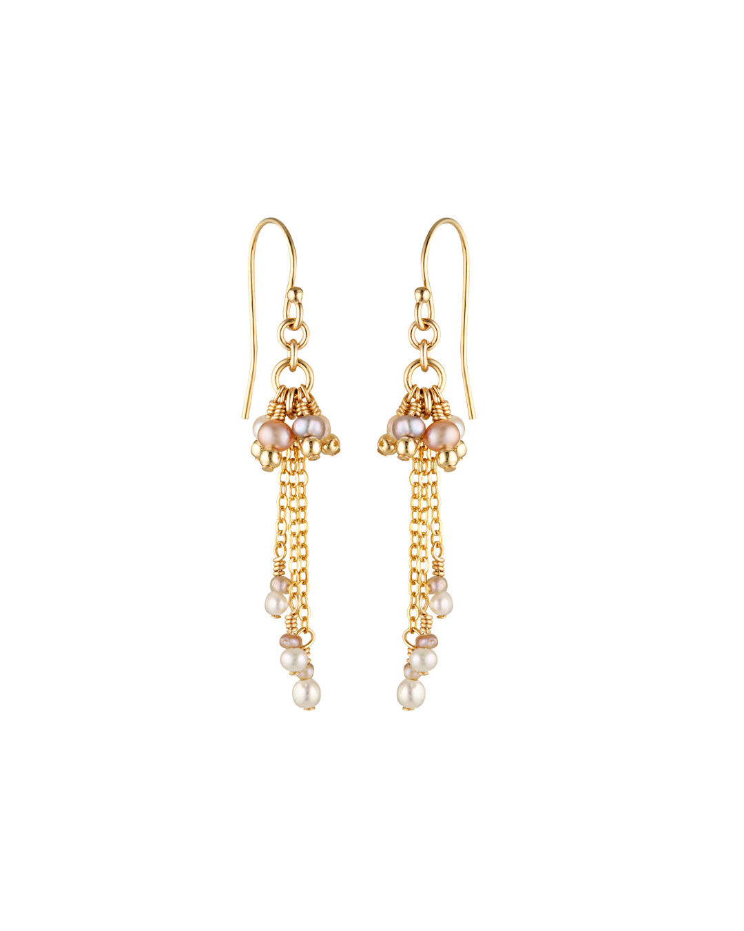 Rosa Earrings Pearl