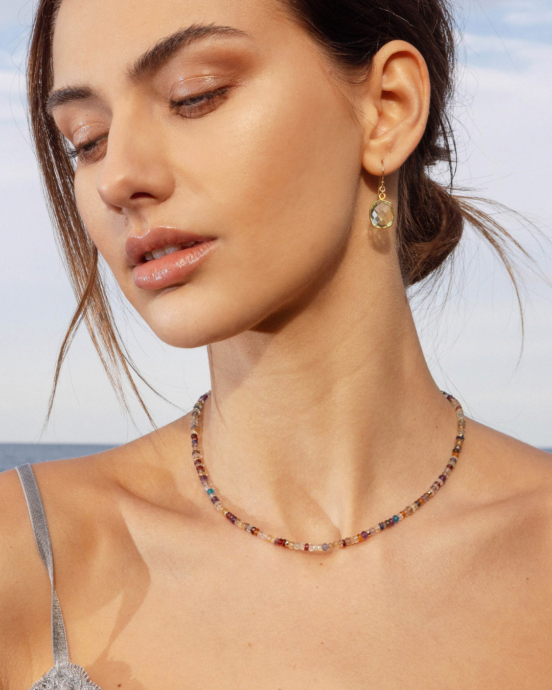 Samira Necklace Multi Gem