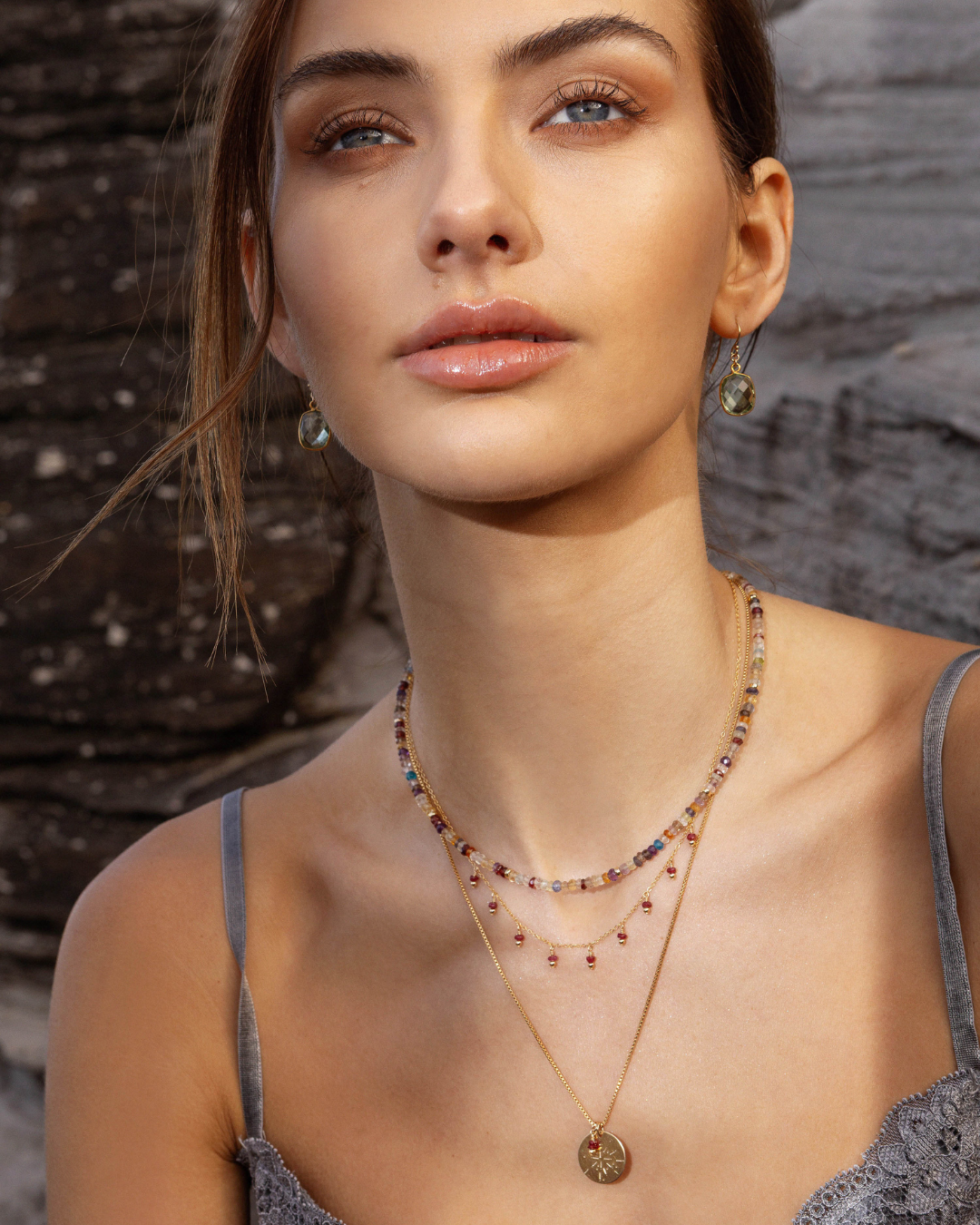 Samira Necklace Multi Gem