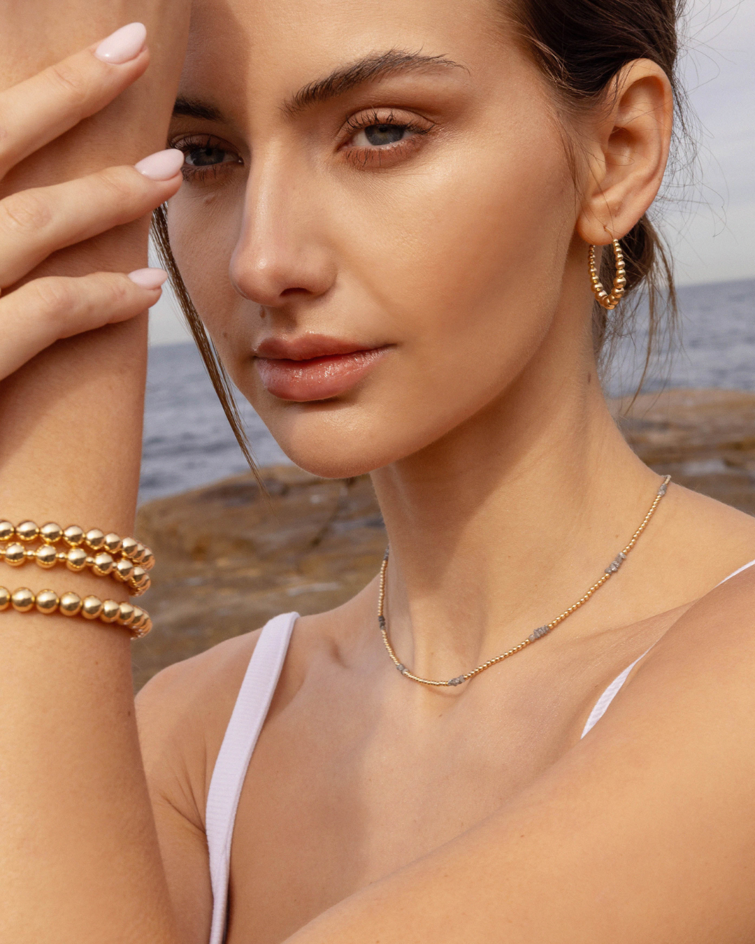 Savoy Necklace Raw Diamond