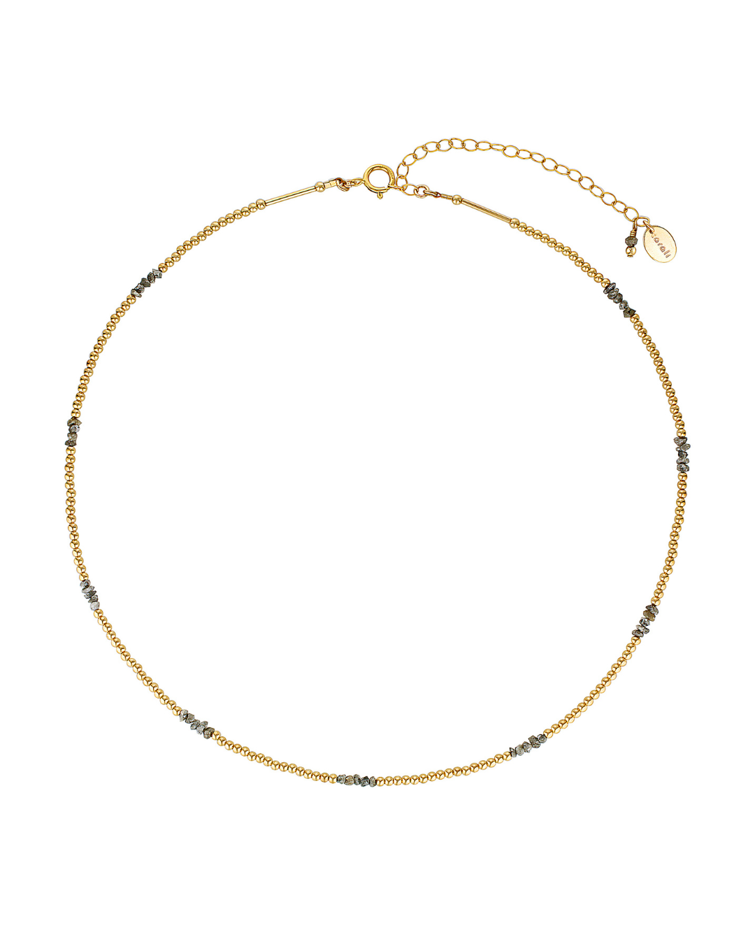 Savoy Necklace Raw Diamond