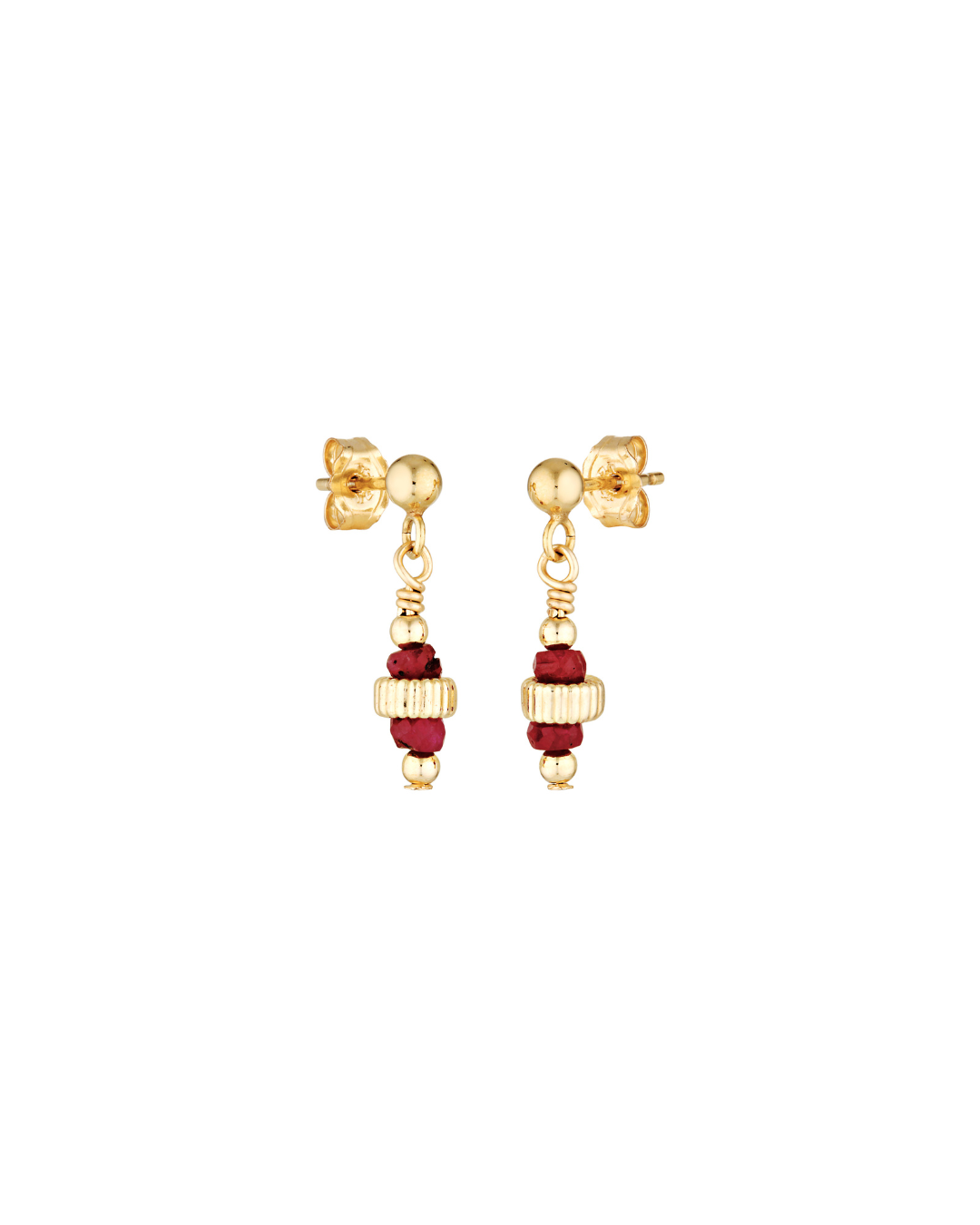 Sisi Earrings Ruby