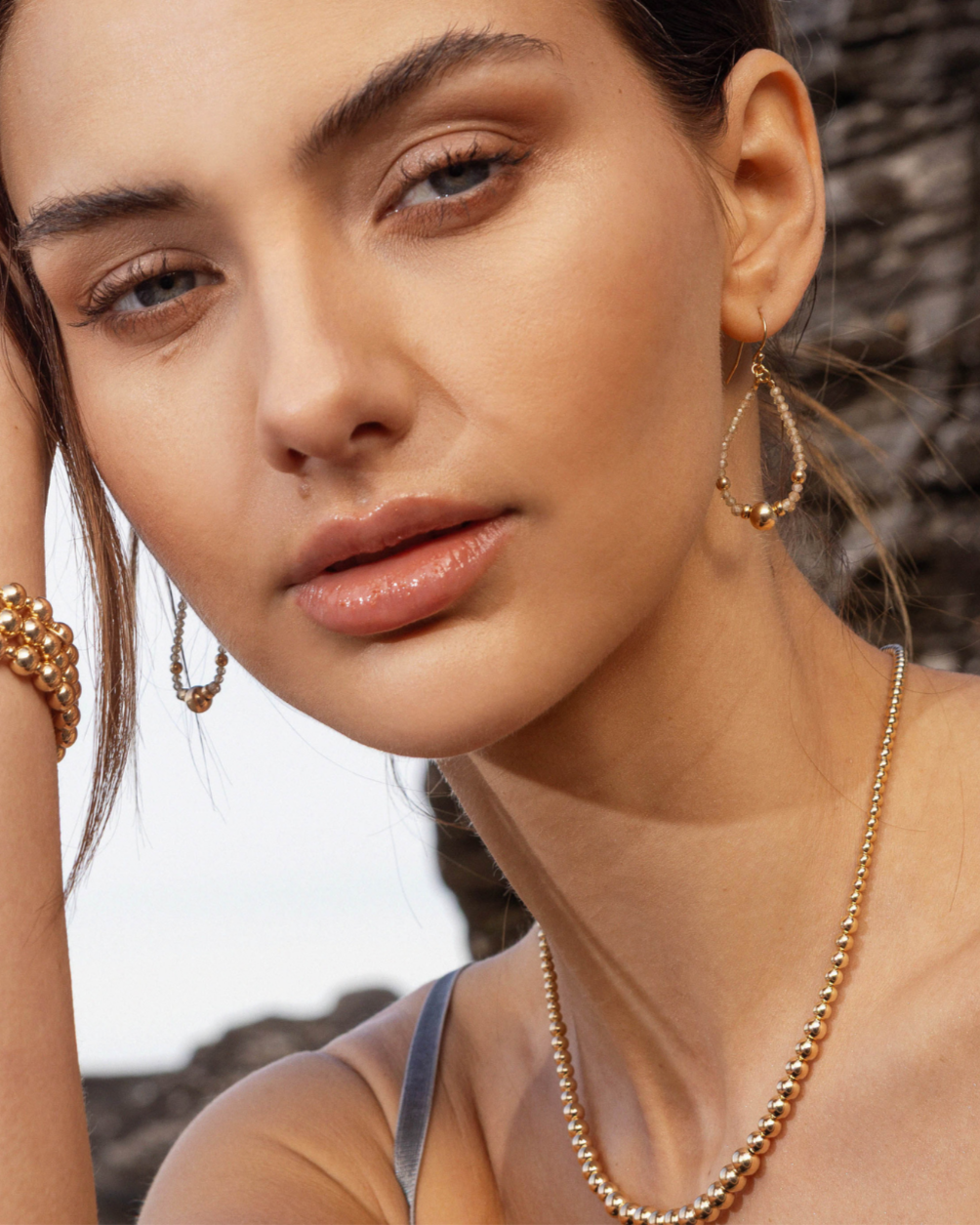 Zahara Earrings Zircon