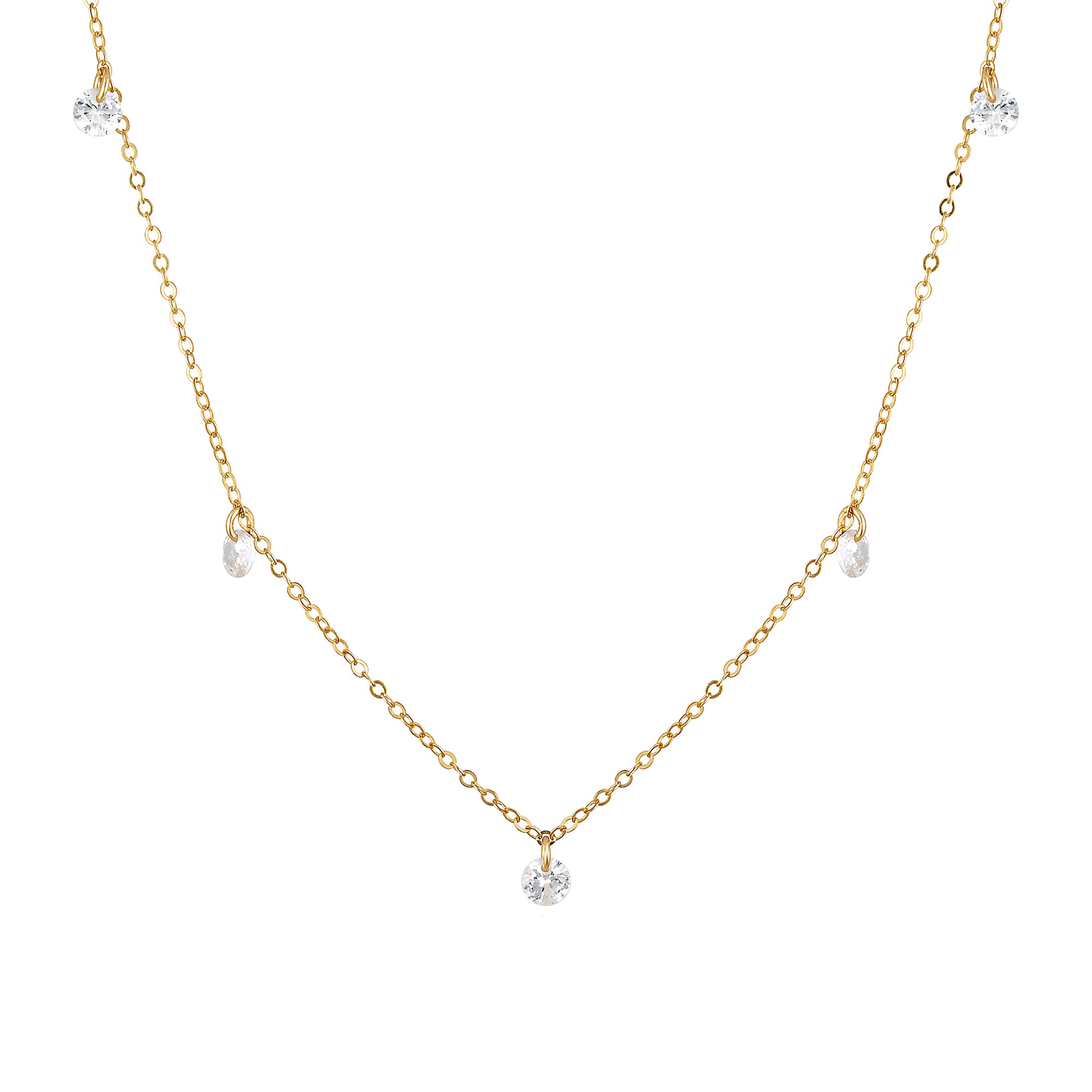 Monroe Rain Necklace Cubic Zirconia