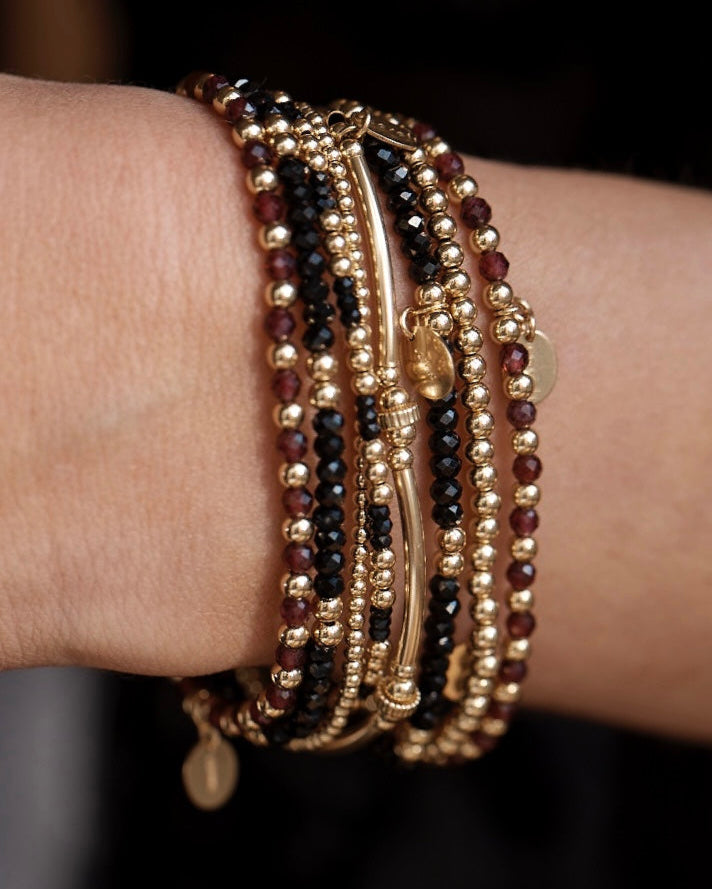 Taylor Bracelet Black Spinel