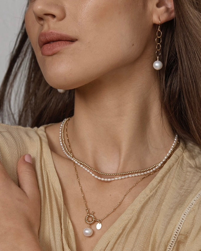 Pablo Earrings Pearl