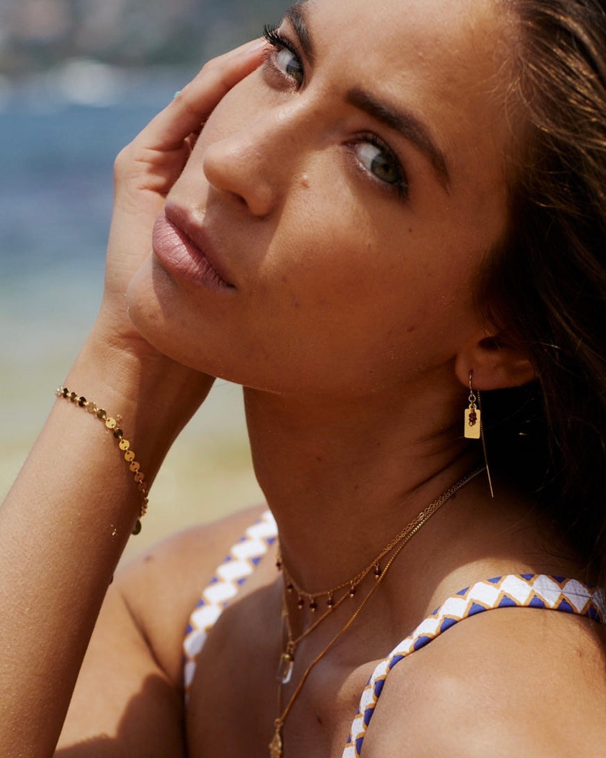 Roxy Earrings Ruby