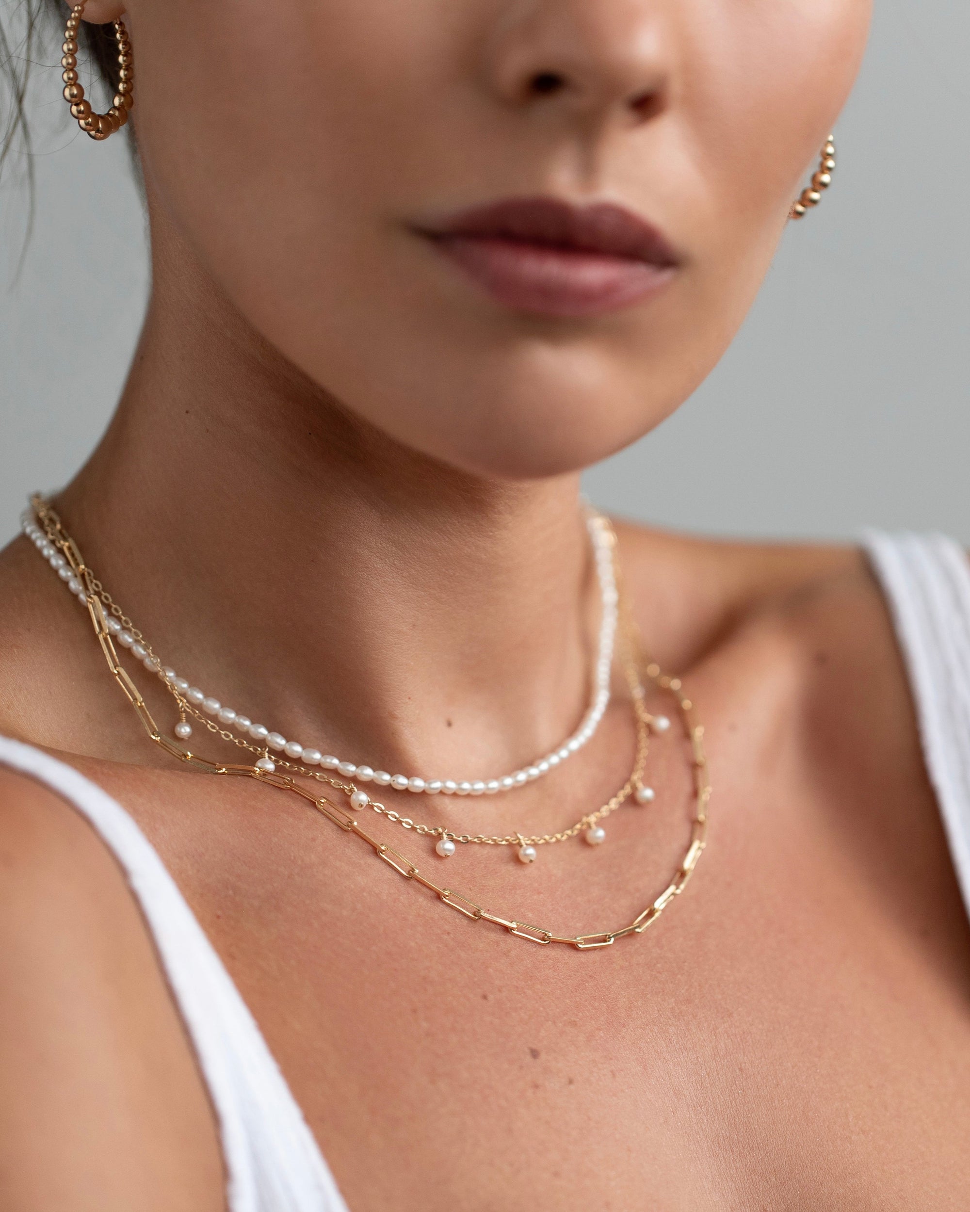 Pearly Queen Necklace Pearl