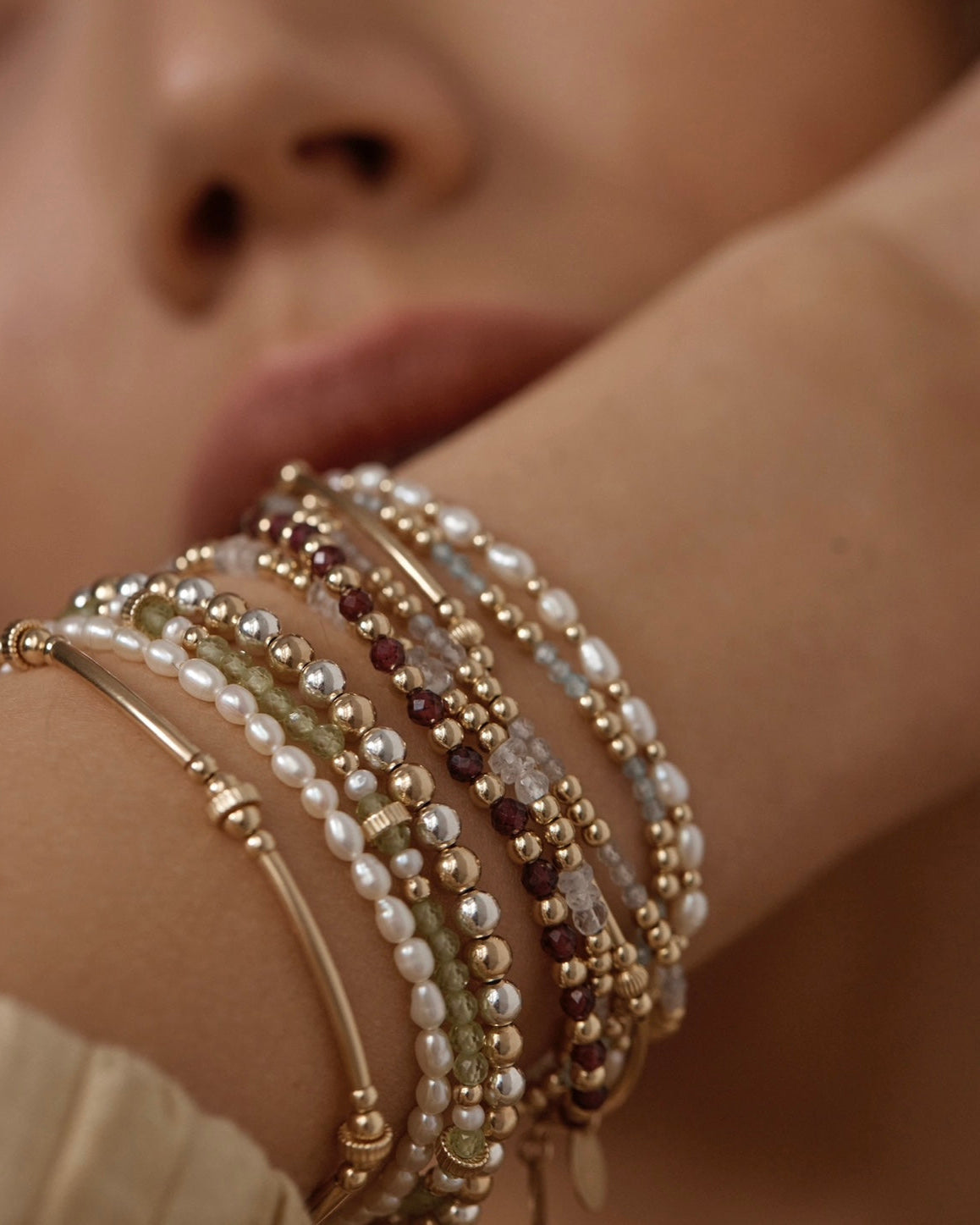 Scarlet Bracelet Garnet