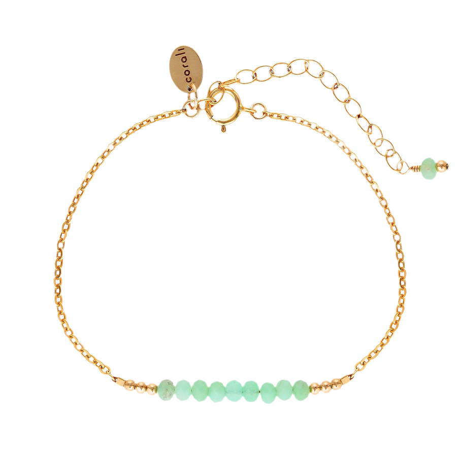Indie Bracelet Chrysoprase