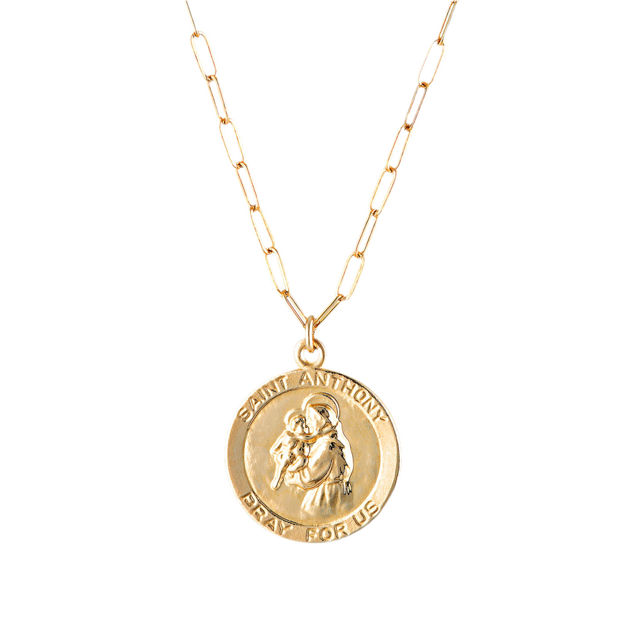 Saint Anthony Medal Necklace