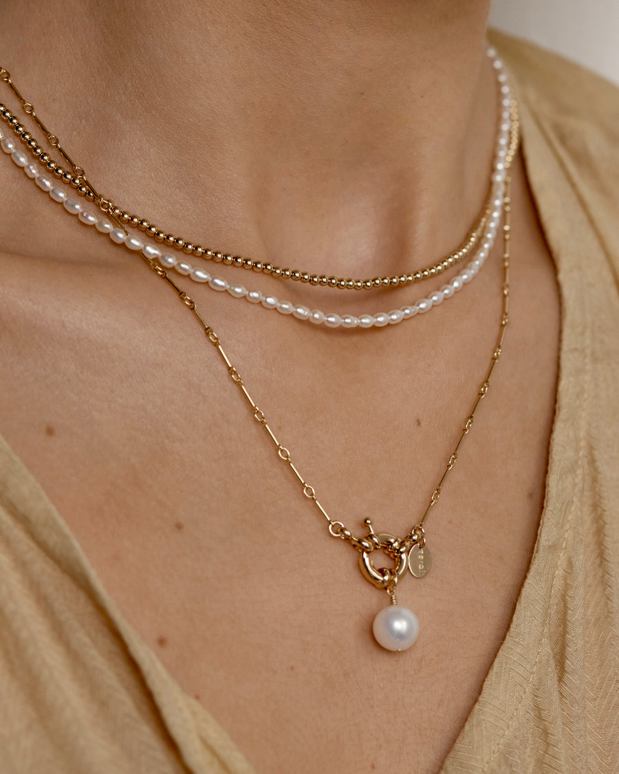 Bentley Necklace Pearl