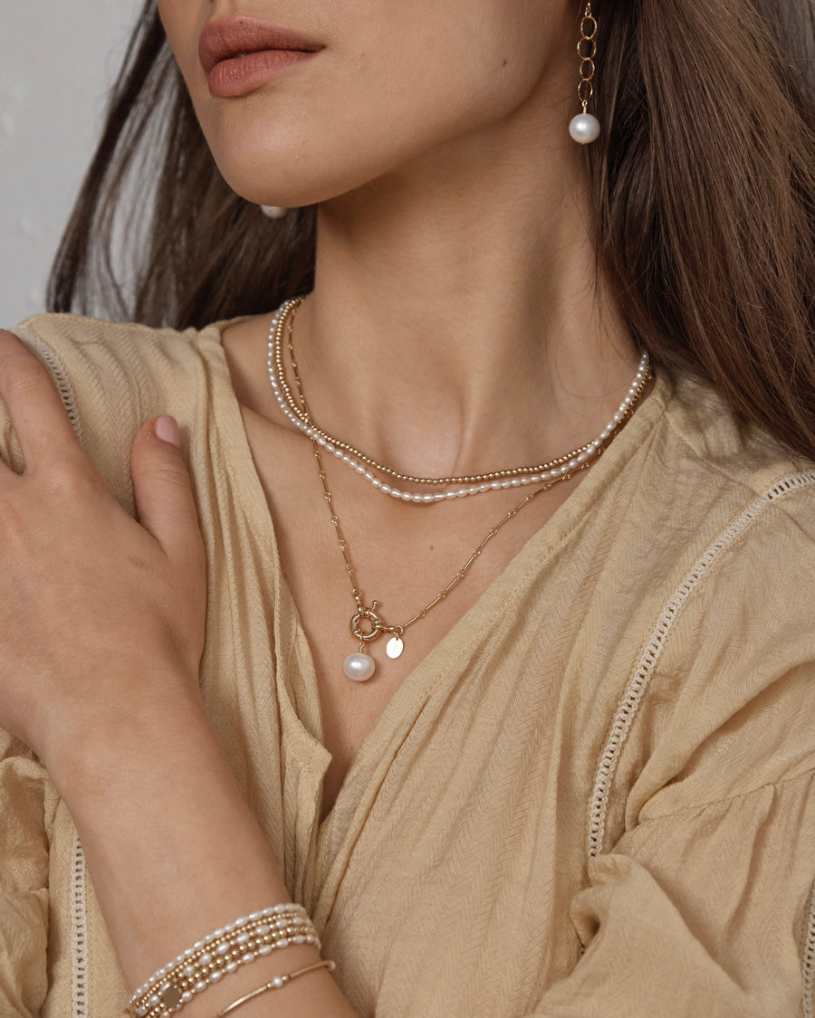 Bentley Necklace Pearl