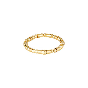 Gold Codie Bead Ring