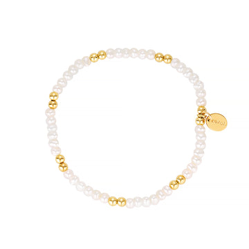 Bridal Perlah Bracelet ~ Gold & Pearls