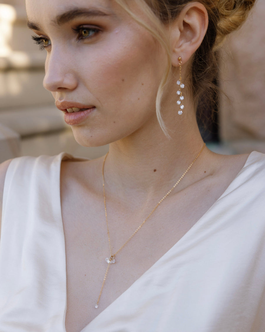 Monroe Necklace Cubic Zirconia