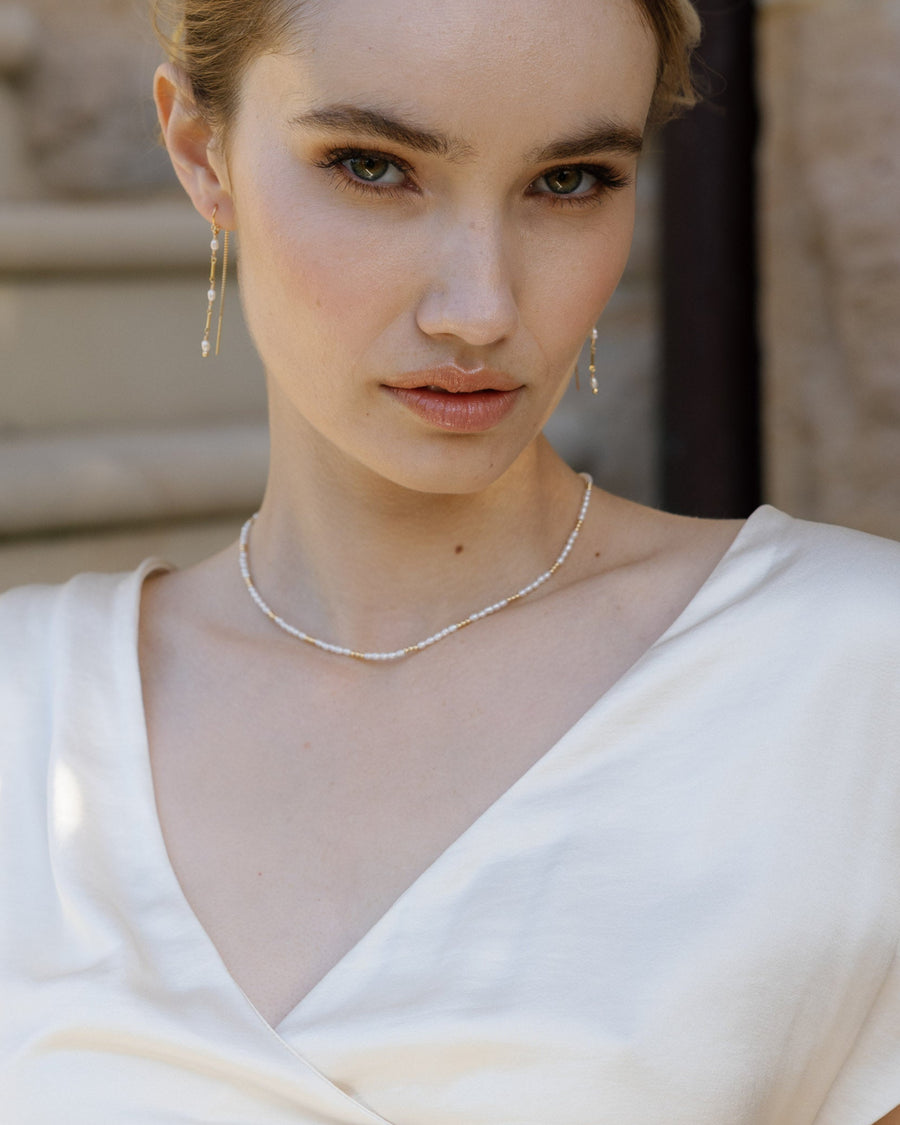 Lorena Necklace Pearl