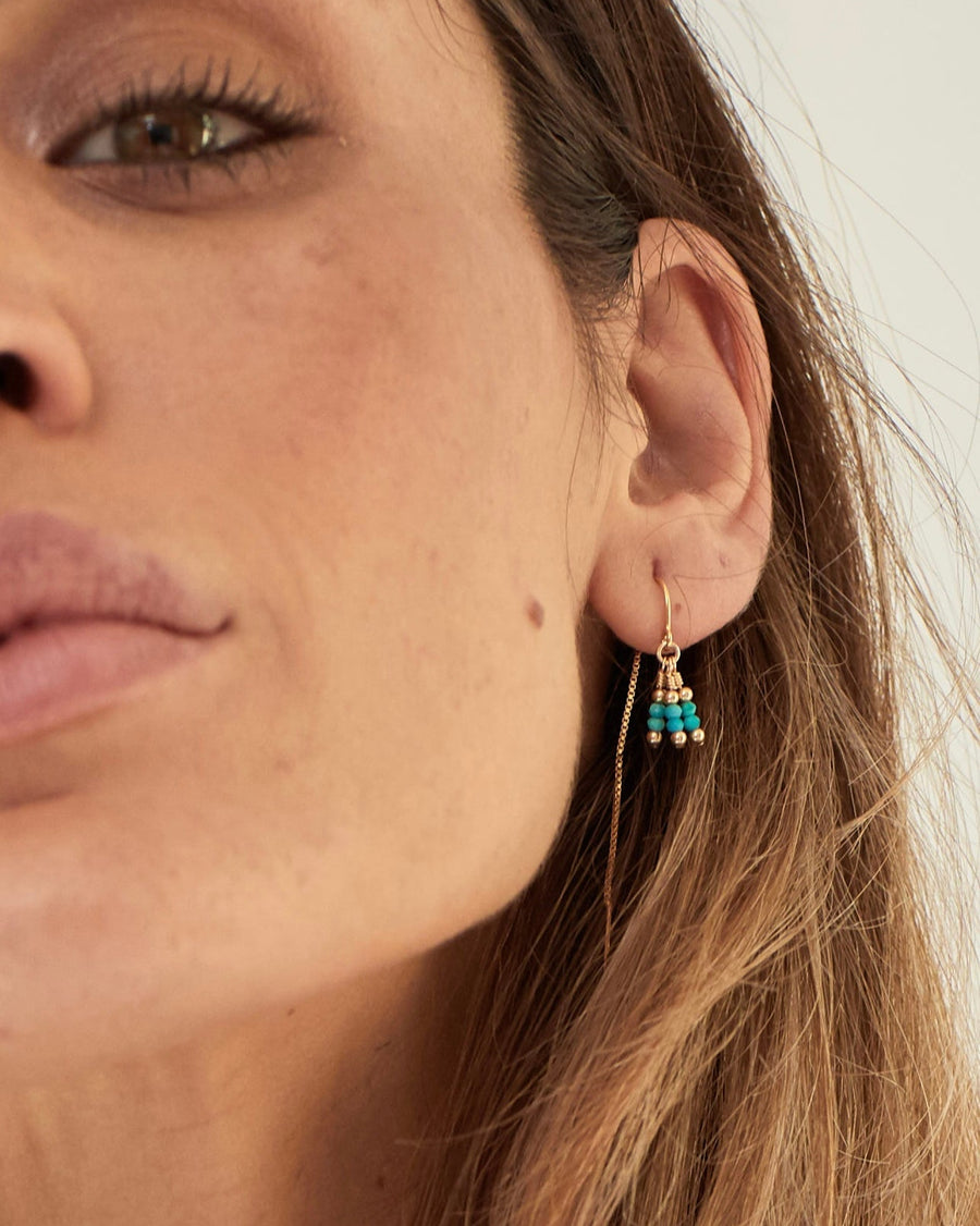 Rima Earrings Turquoise