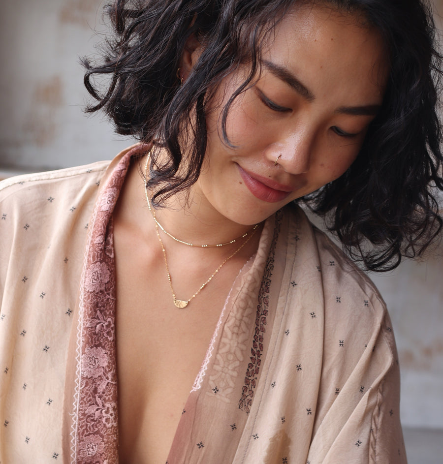 Petite Belize Necklace ~ Gold