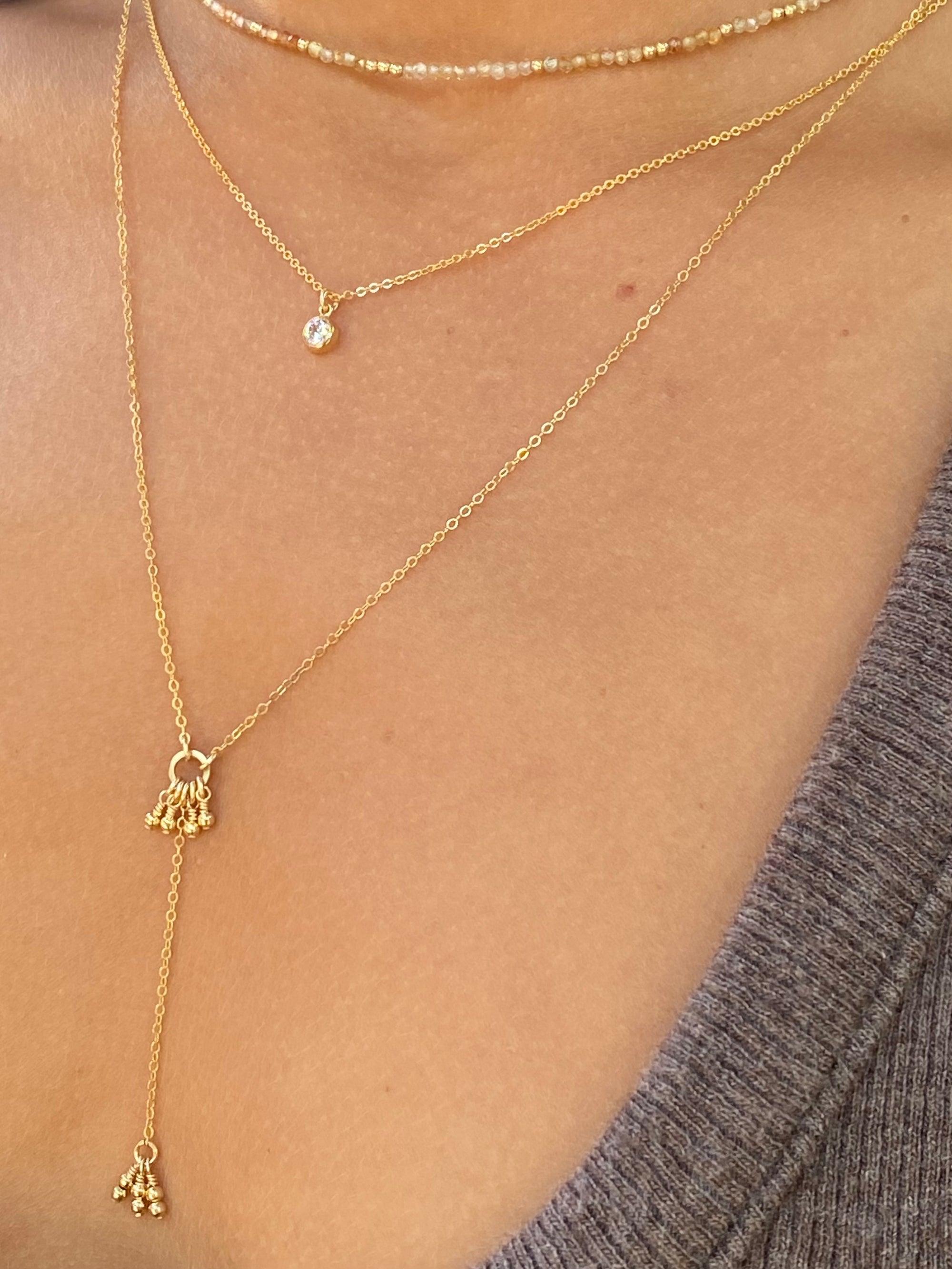 Mia Necklace Cubic Zirconia