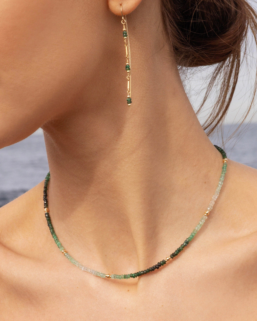 Emaan Necklace Emerald