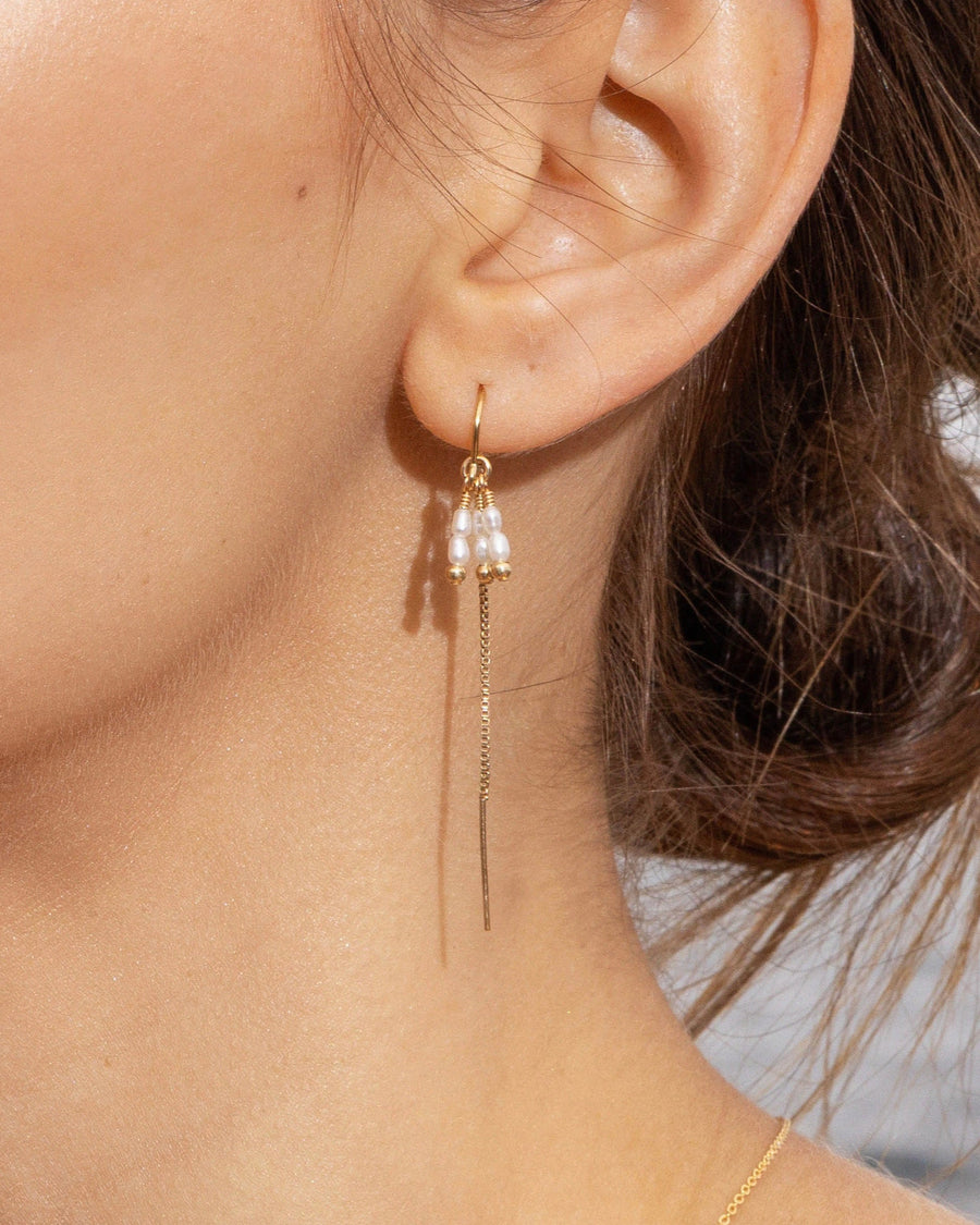 Rima Earrings Pearl
