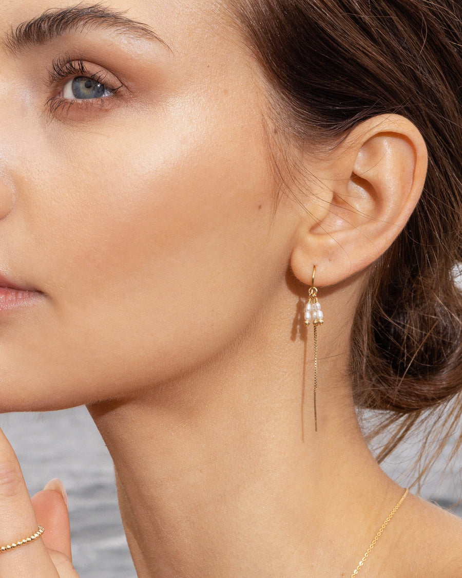 Rima Earrings Pearl