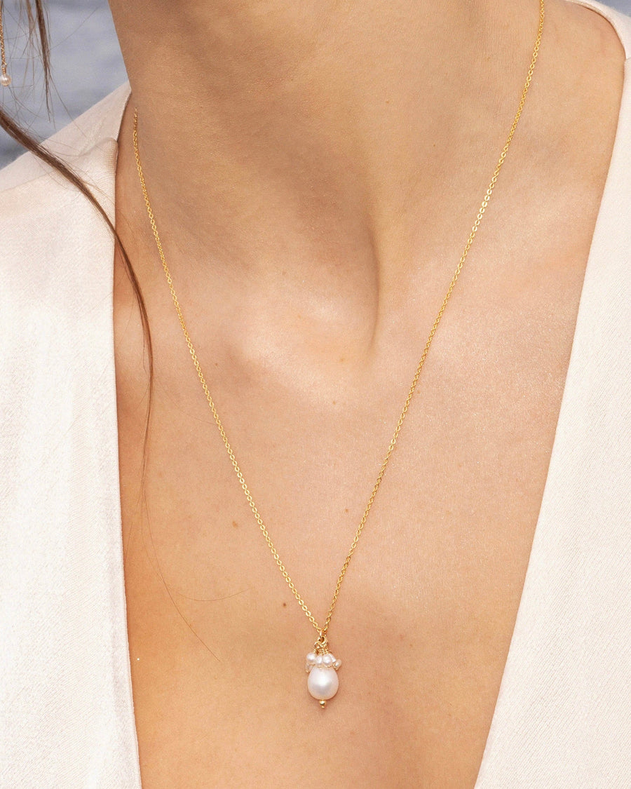 Tropea Necklace Pearl