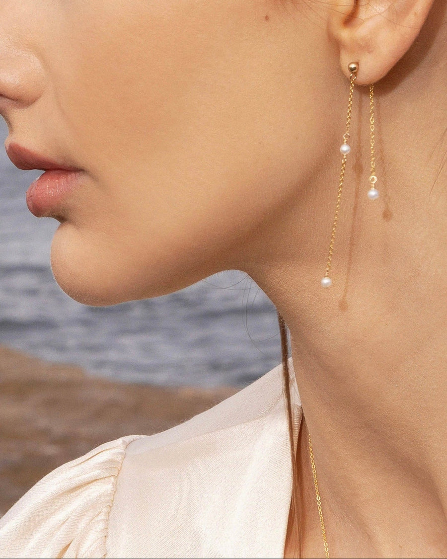 Larisse Earrings Pearl